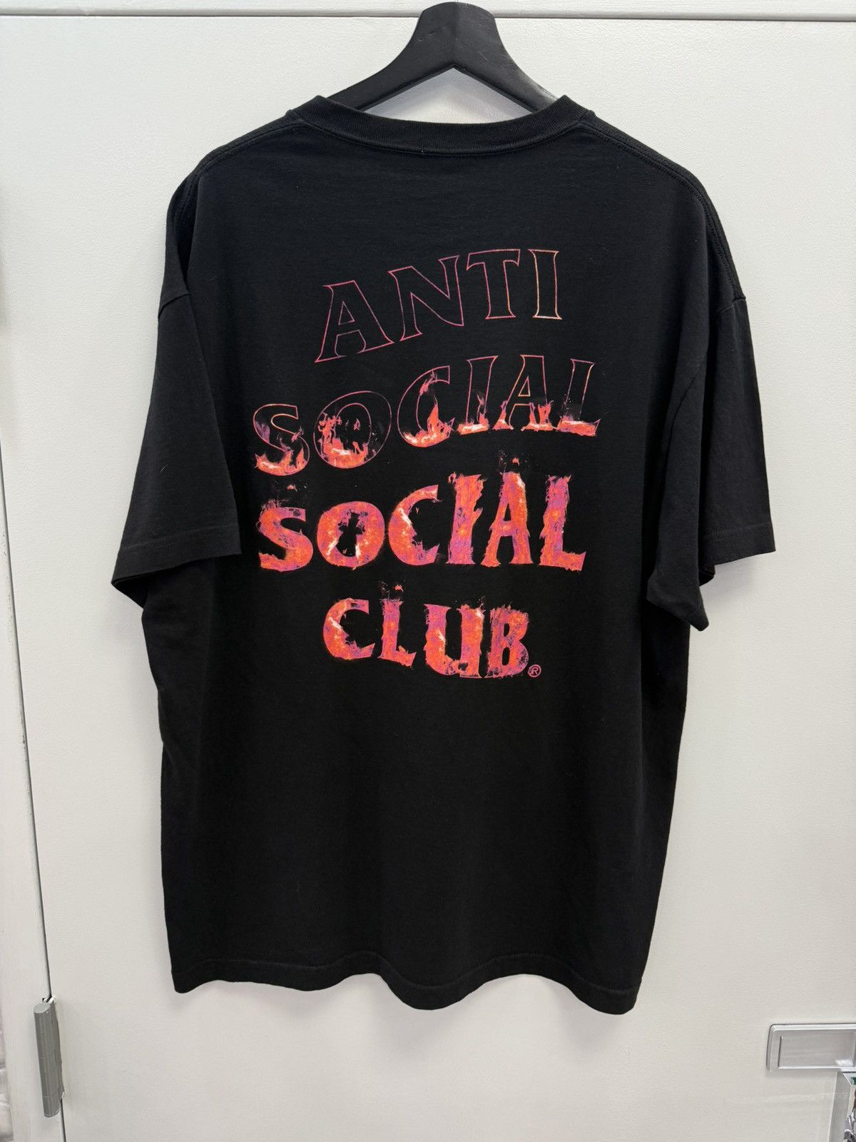 Anti Social Social Club Anti Social Social Club Fire T-Shirt Size US XL / EU 56 / 4 - 4 Thumbnail