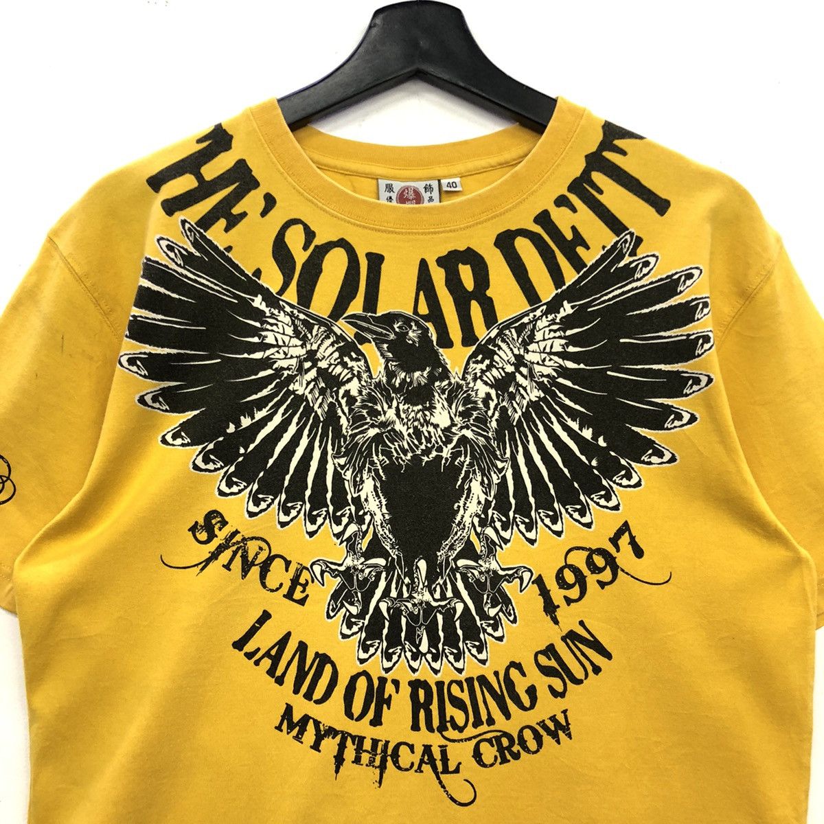 Tedman Ted Company The Solar Deity Mythical Crow Graphic Tshirt Size US M / EU 48-50 / 2 - 3 Thumbnail