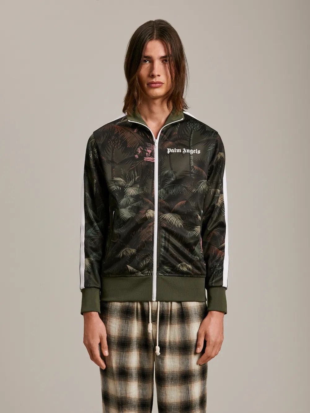 Palm Angels PALM ANGELS JUNGLE TRACK JACKET Size US L / EU 52-54 / 3 - 3 Thumbnail