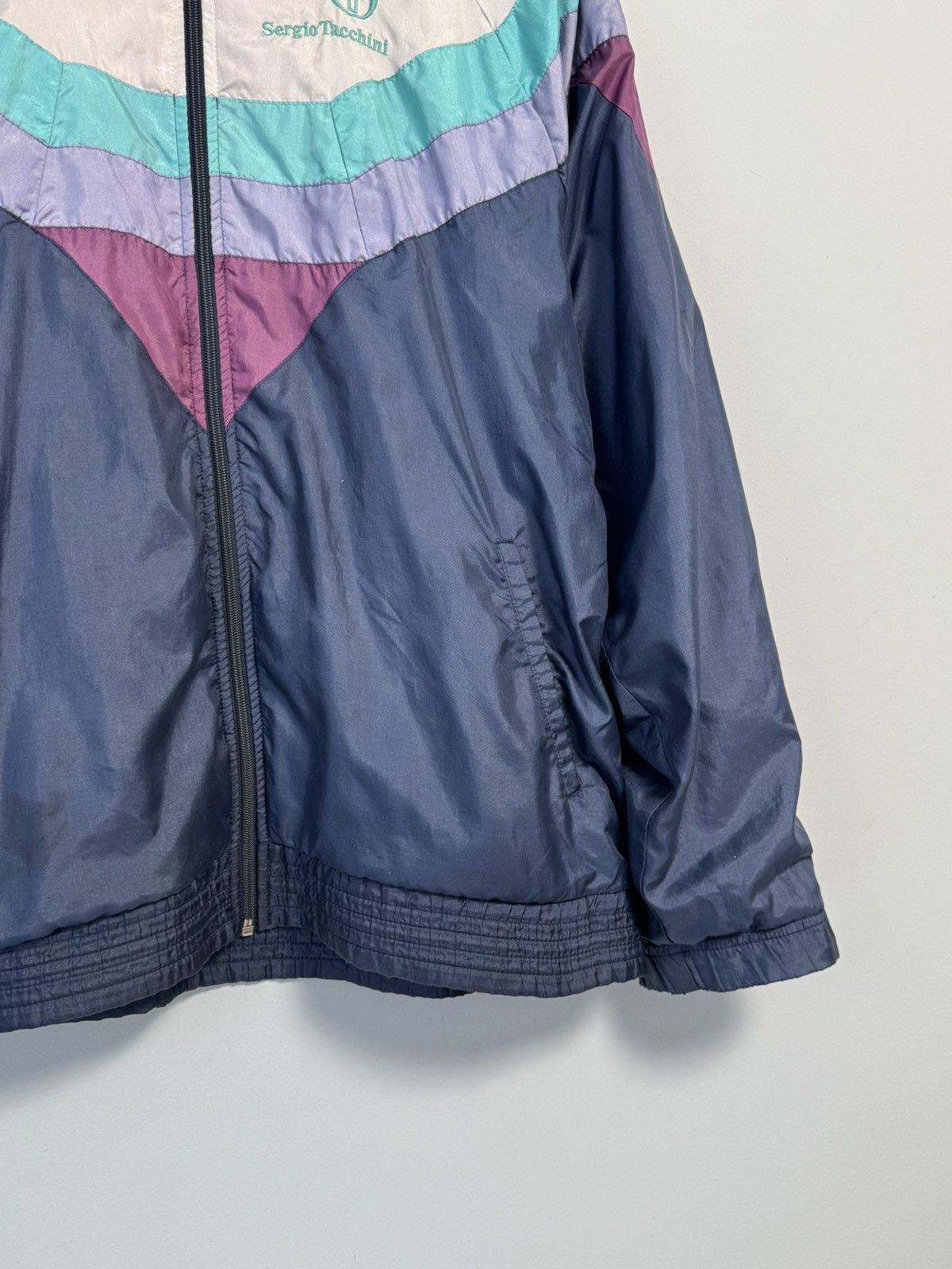 Sergio Tacchini Sergio Tacchini Vintage Y2K style jacket 90’s Size US L / EU 52-54 / 3 - 3 Thumbnail
