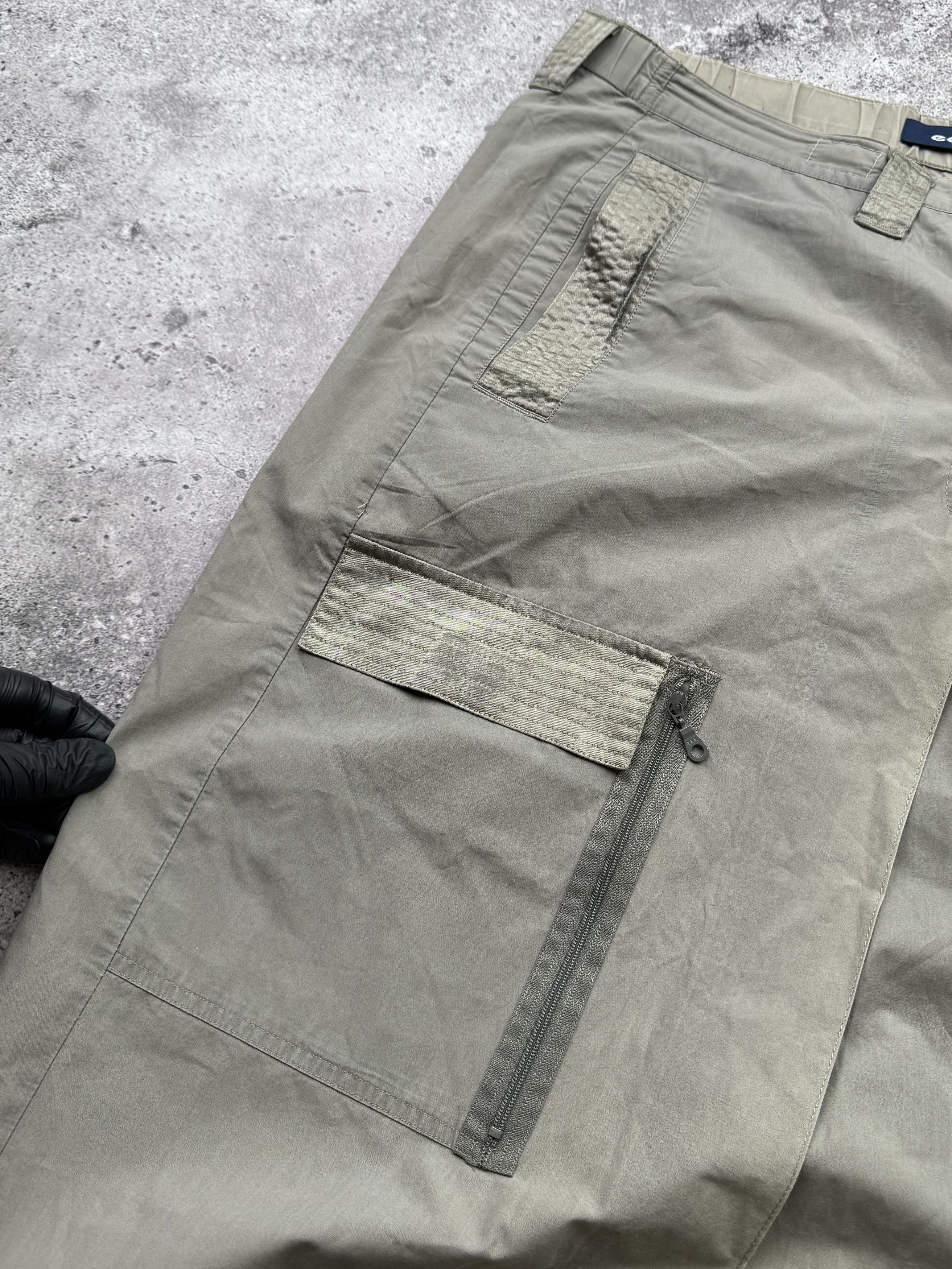 Japanese Brand Vintage Cargo Maxi Skirt C483(V162)(E8) Size 34" / US 12 / IT 48 - 4 Thumbnail