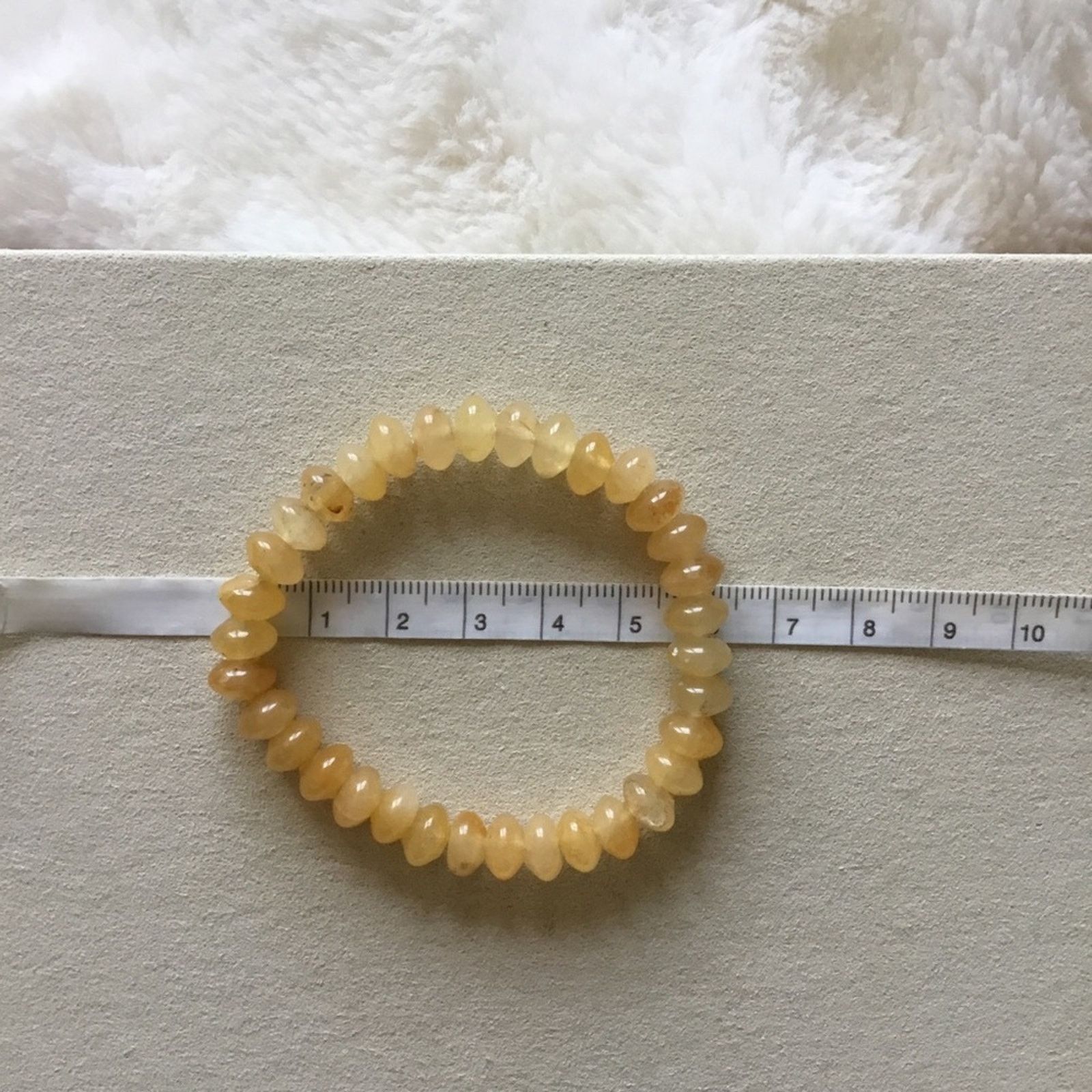 Other Rare Yellow Beads Bracelet Size ONE SIZE - 4 Thumbnail