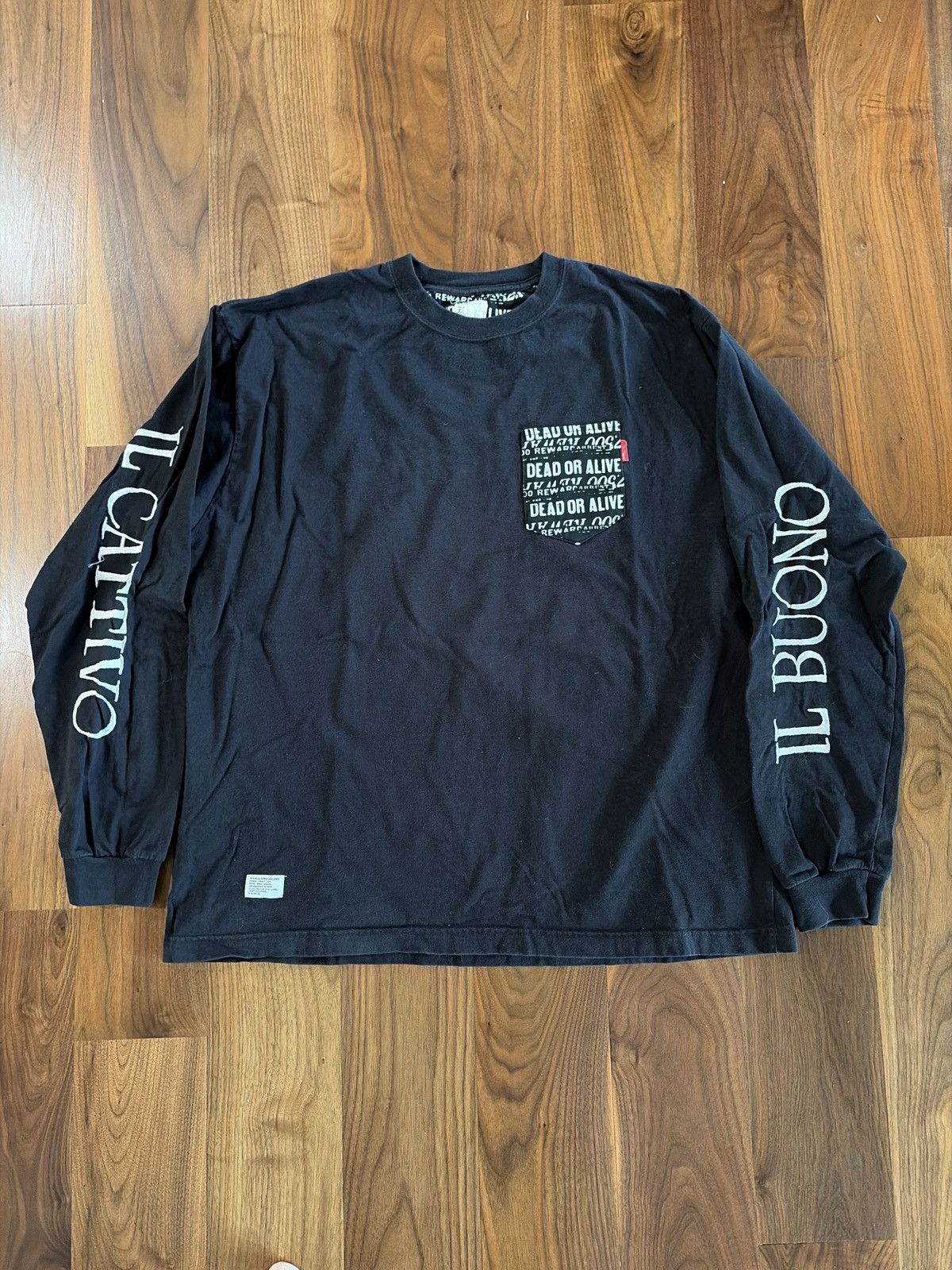 Wtaps Il Buono Il Cattivo WTaps Tshirt Size US XL / EU 56 / 4 - 1 Thumbnail