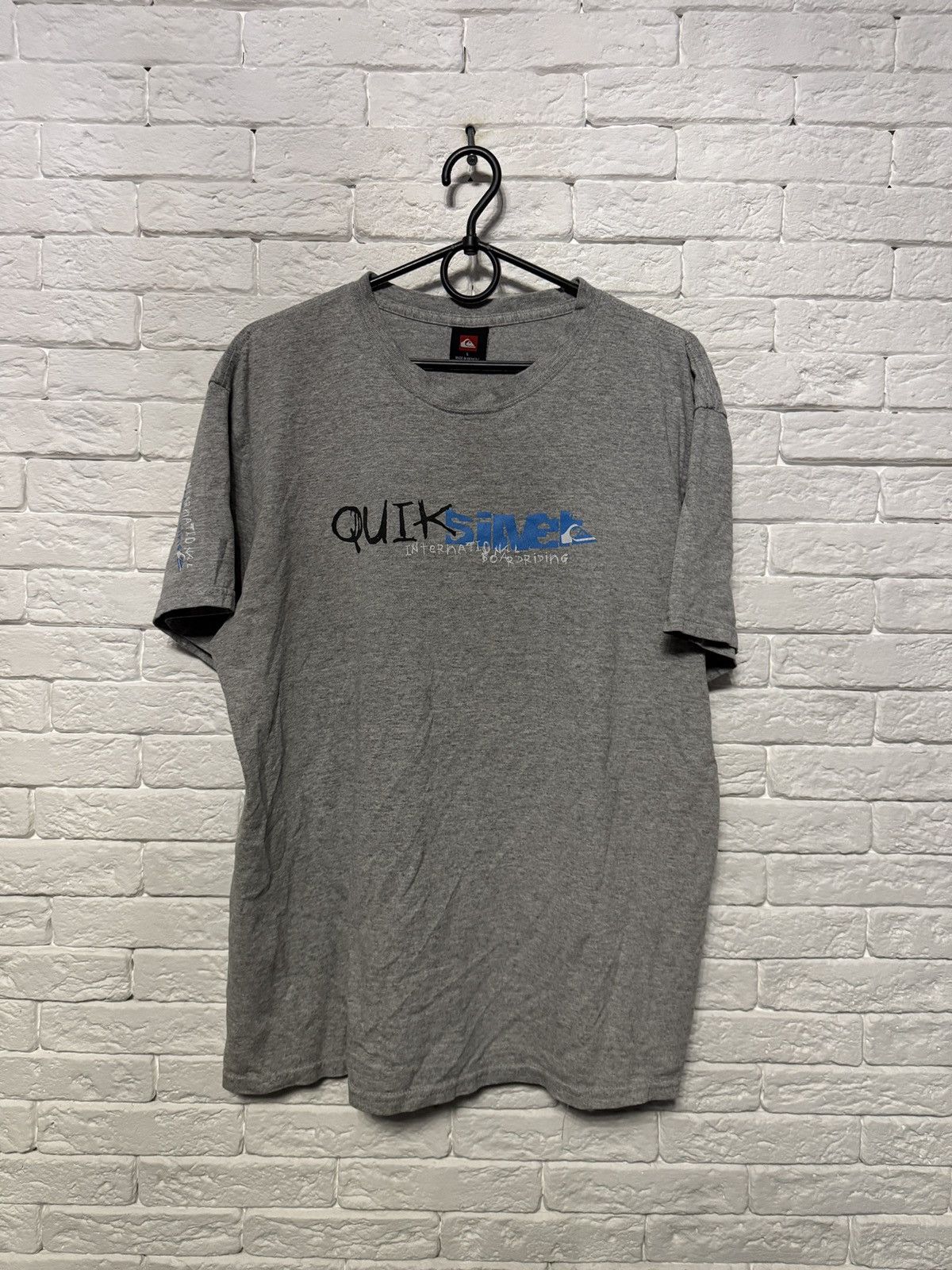 Quiksilver Vintage Quilsilver T-shirt Huge Graphic Print Sz L Size US L / EU 52-54 / 3 - 1 Thumbnail