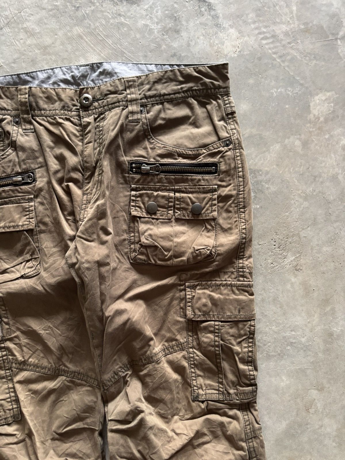 GOA EDGE RUPERT FLARE CARGO GOA STYLE MULTIPOCKET 3D UTILITY Size US 31 - 9 Thumbnail