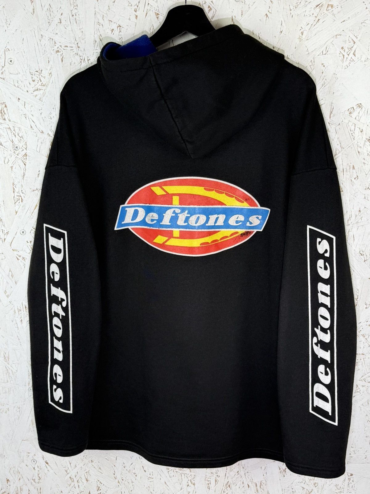 Band Tees 90s Deftones Dickies Bootleg Zip Metal Band Hoodie Vintage Size US XL / EU 56 / 4 - 1 Thumbnail