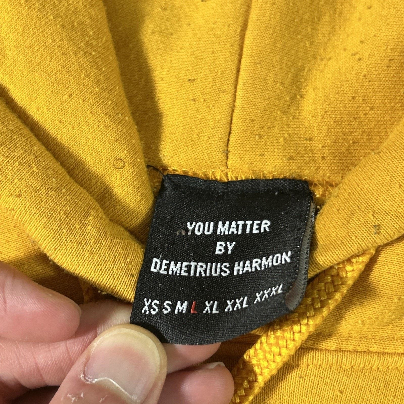 JNCO You Matter Hoodie Large Demetrius Harmon i Feel Weak Strong Size US L / EU 52-54 / 3 - 4 Thumbnail