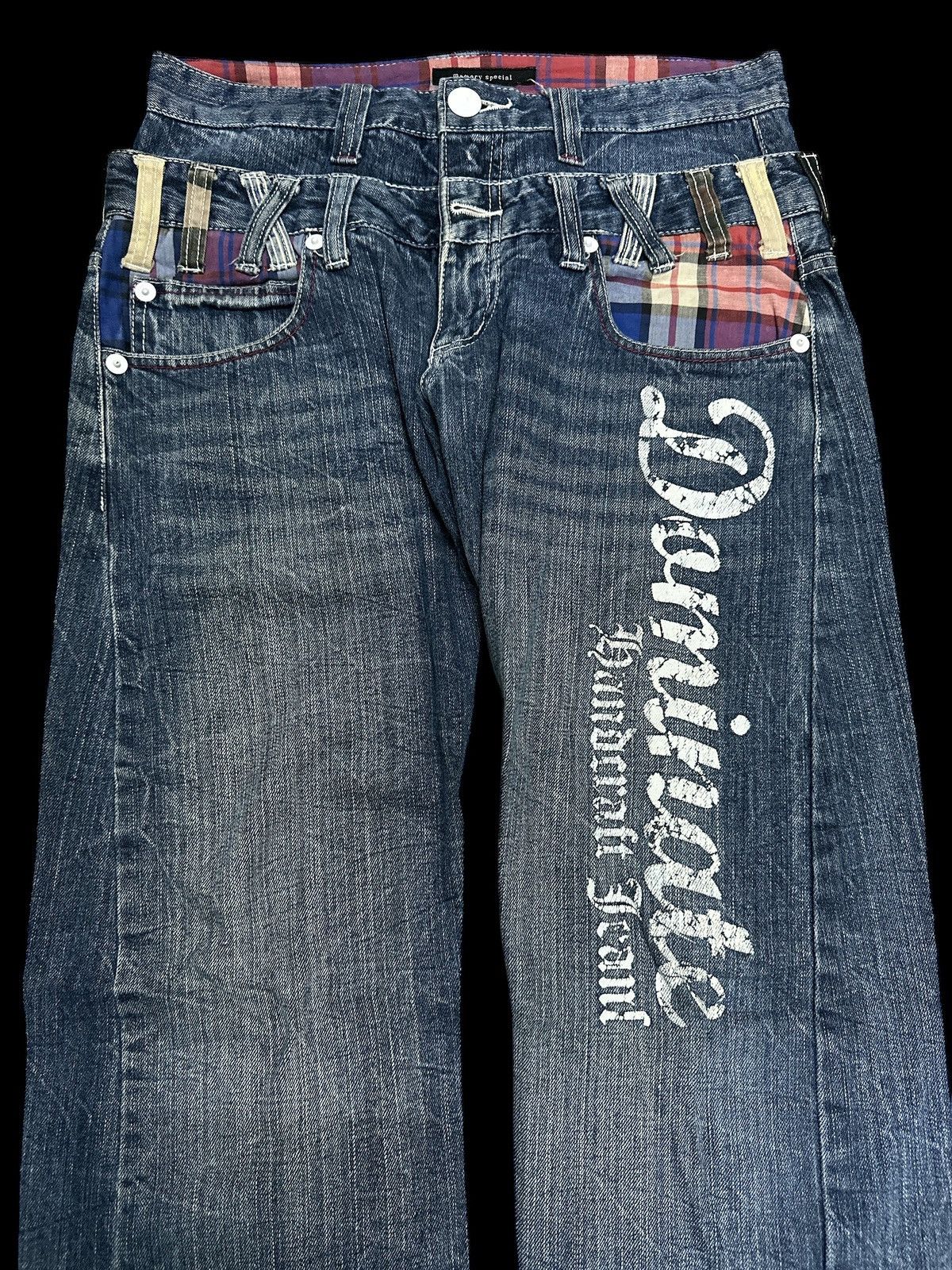 If Six Was Nine Double Waist 💥 Denim Memory Special Blue Washed Denim💥 Size US 30 / EU 46 - 5 Thumbnail