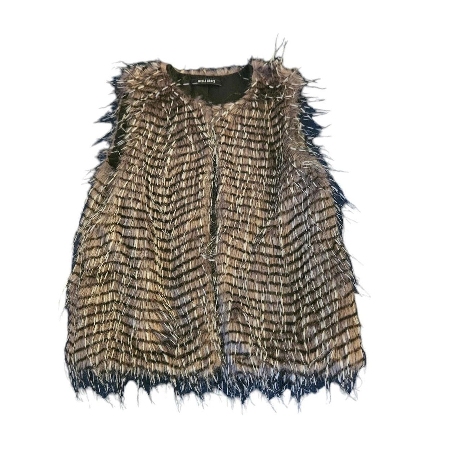 Other Wells grace faux fur vest Size S / US 4 / IT 40 - 1 Thumbnail