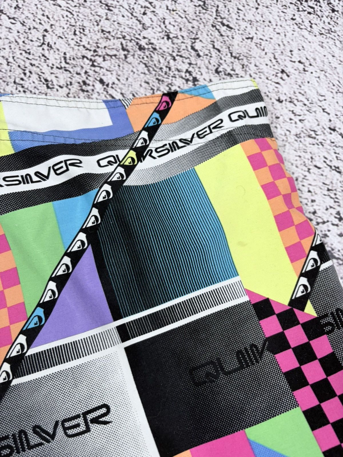Quiksilver VTG Quiksilver Y2K Crazy AOP Board Shorts 36 Surf Swim +Tool Size US 36 / EU 52 - 13 Thumbnail