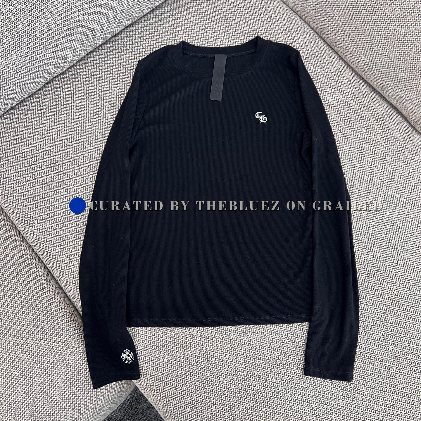 Chrome Hearts Chrome Hearts 2025 Logo Embroidered Crewneck Sweater Size US M / EU 48-50 / 2 - 1 Thumbnail