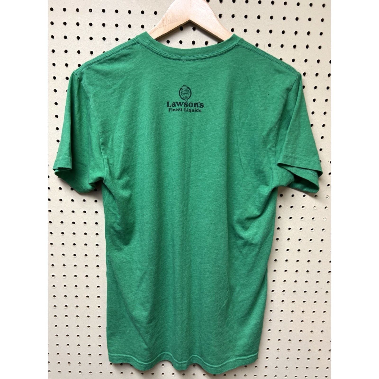 Next Level Mens T-Shirt Green Beer Lawson's Hopzilla Vermont Dino M Short Sleeve Crew Neck Medium Size US M / EU 48-50 / 2 - 2 Thumbnail