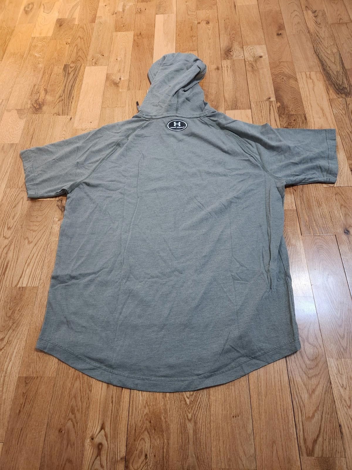 Under Armour Under Armour Hooded Short Sleeve Shirt Green Men's Large Size US L / EU 52-54 / 3 - 3 Thumbnail