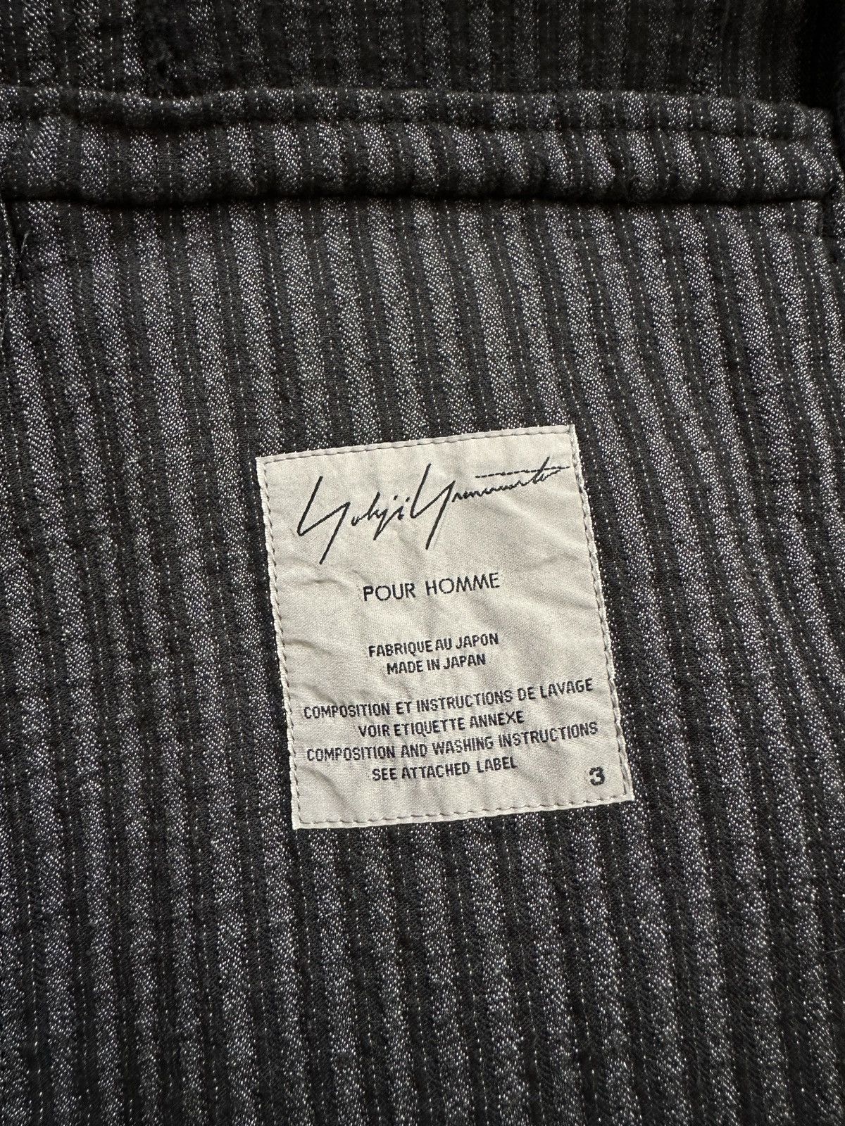 Yohji Yamamoto Yohji Yamamoto 16aw ruined suit Size 50R - 6 Thumbnail