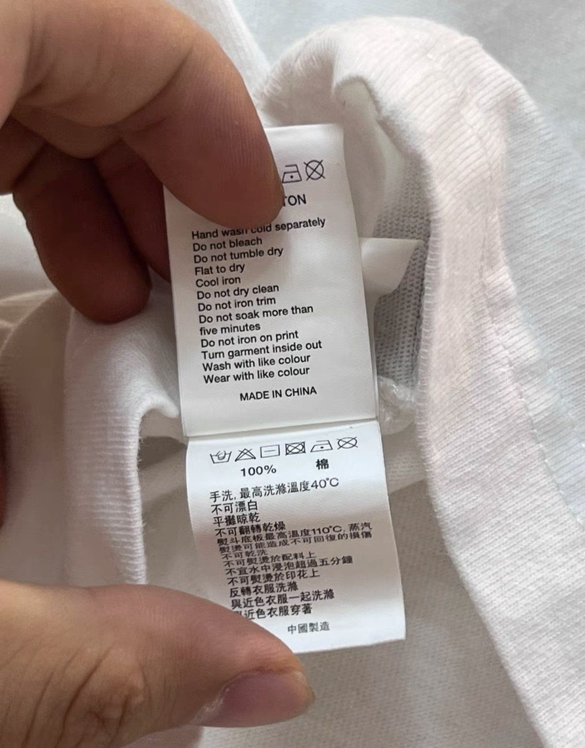 Bape BAPE white short-sleeve tee Size US M / EU 48-50 / 2 - 7 Thumbnail