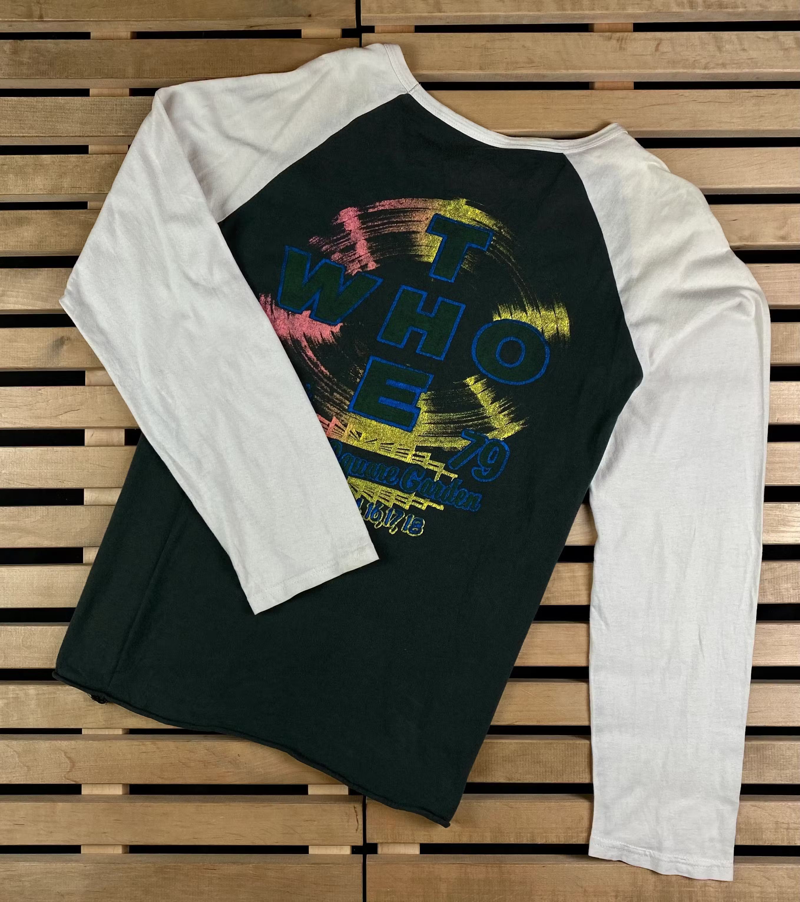Band Tees × Vintage Men’s Rock Long Sleeve The Who Vintage Jersey Size L Size US L / EU 52-54 / 3 - 6 Thumbnail