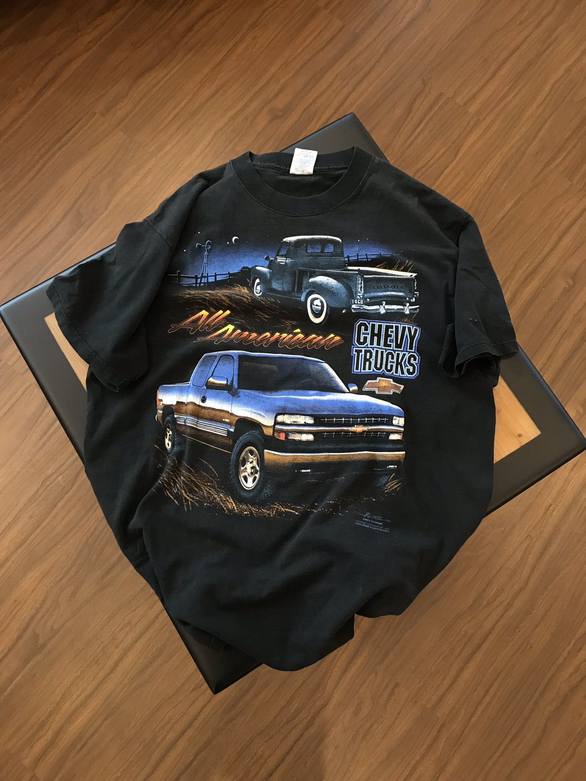 Band Tees Vintage Chevy Tee ( Anoy’s Tee Shirt ) / Car Tee Size US XL / EU 56 / 4 - 1 Thumbnail