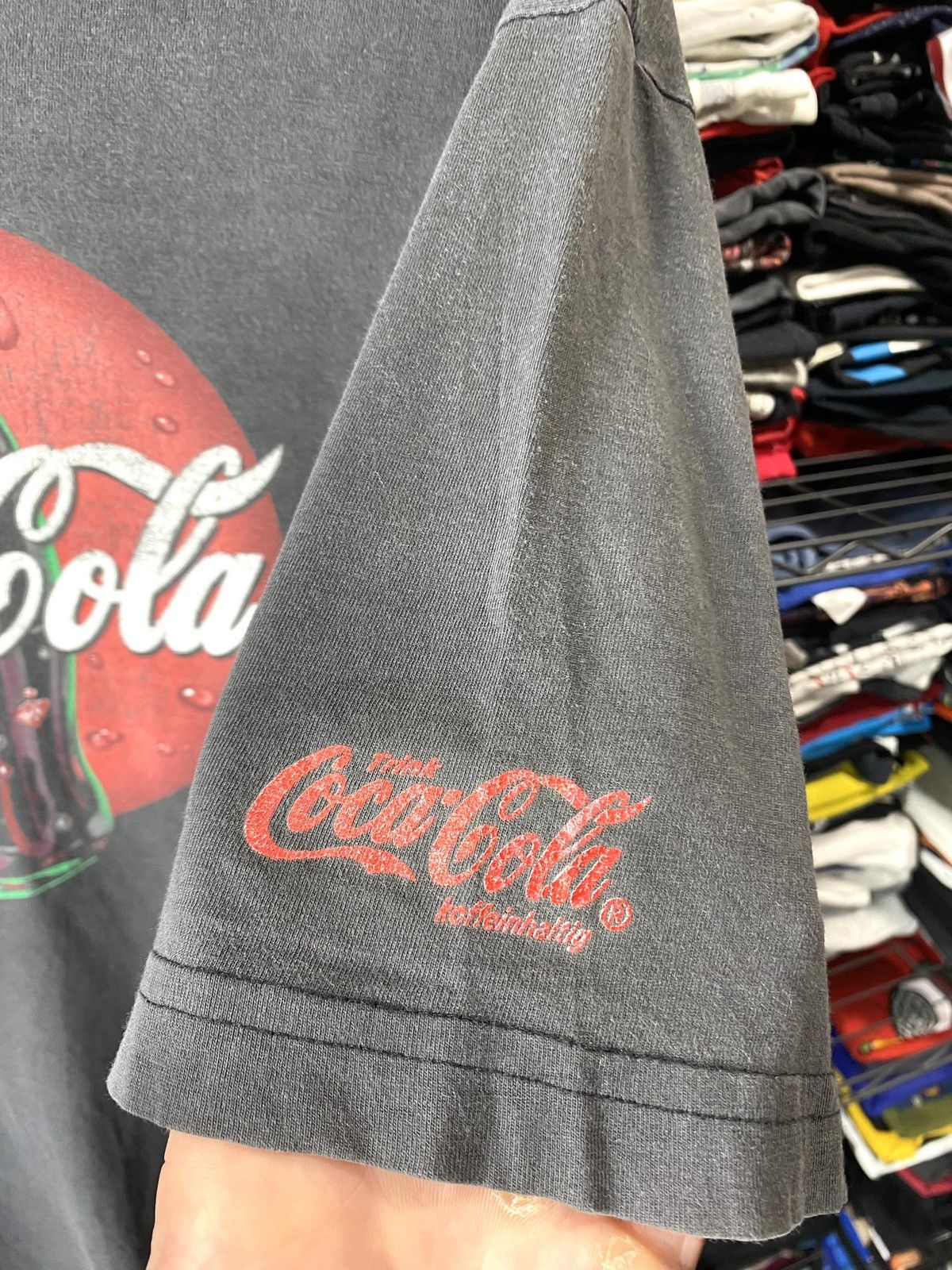 Vintage Vintage 1990’s Enjoy Coca-Cola Faded T Shirt Pepsi Sprite Size US L / EU 52-54 / 3 - 5 Thumbnail