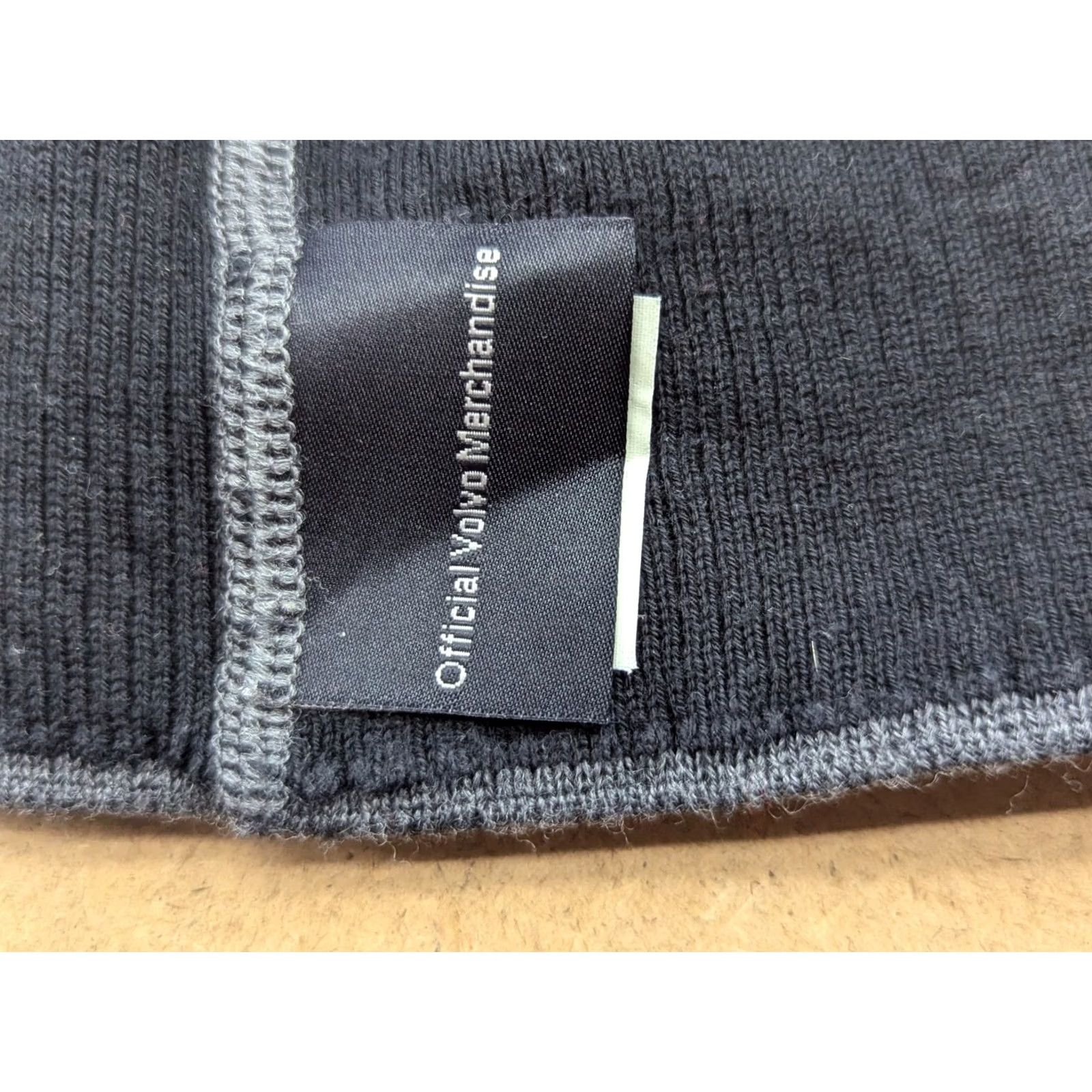 Vintage Volvo Total Performance Beanie Hat One Size Official Merchandise Gray Lined Wool Unisex Adults Mens Womens Size ONE SIZE - 4 Thumbnail