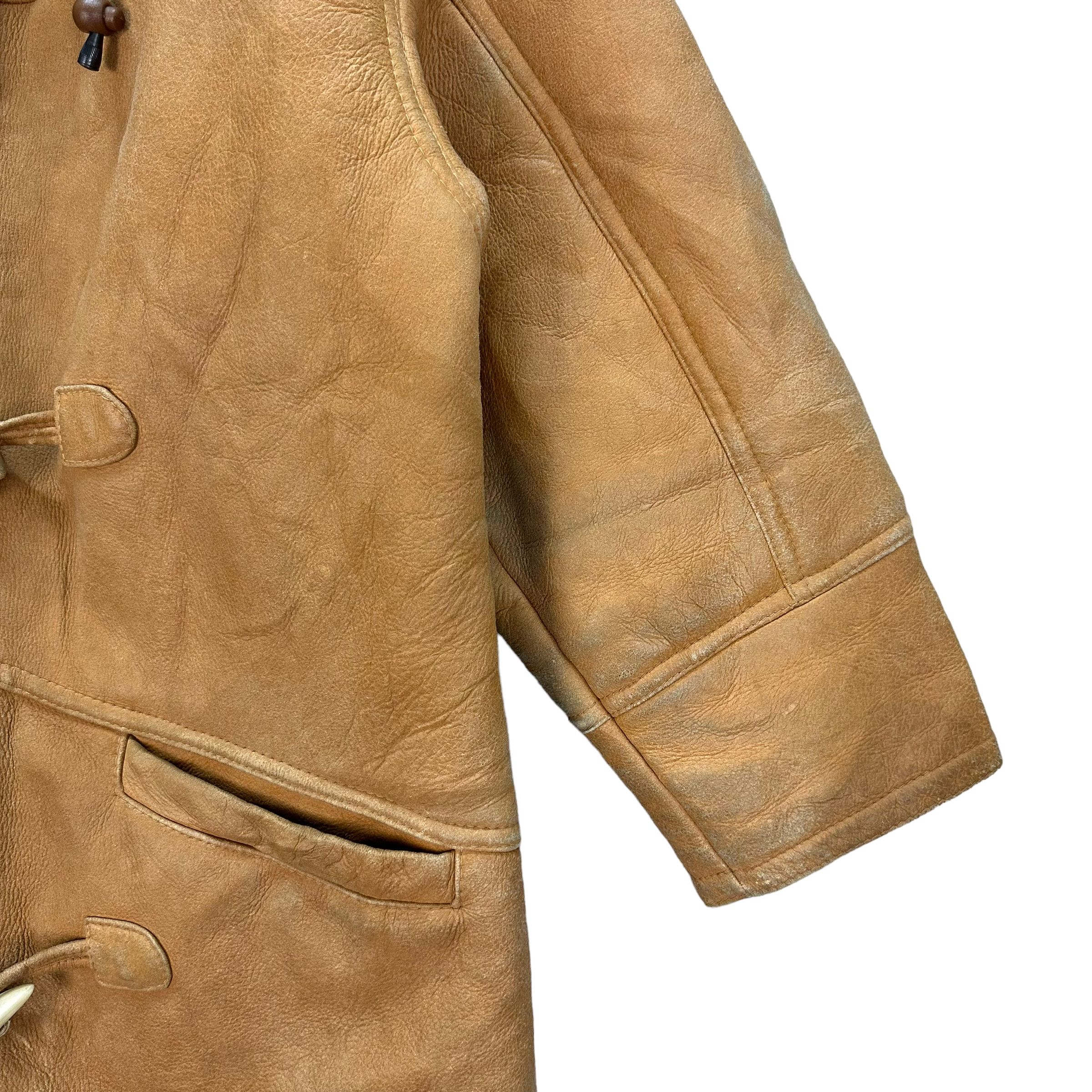 Octopus JOHNS HAMER BY OCTOPUS ARMY SHEEPSKIN JACKET #7812-178 Size US L / EU 52-54 / 3 - 5 Thumbnail