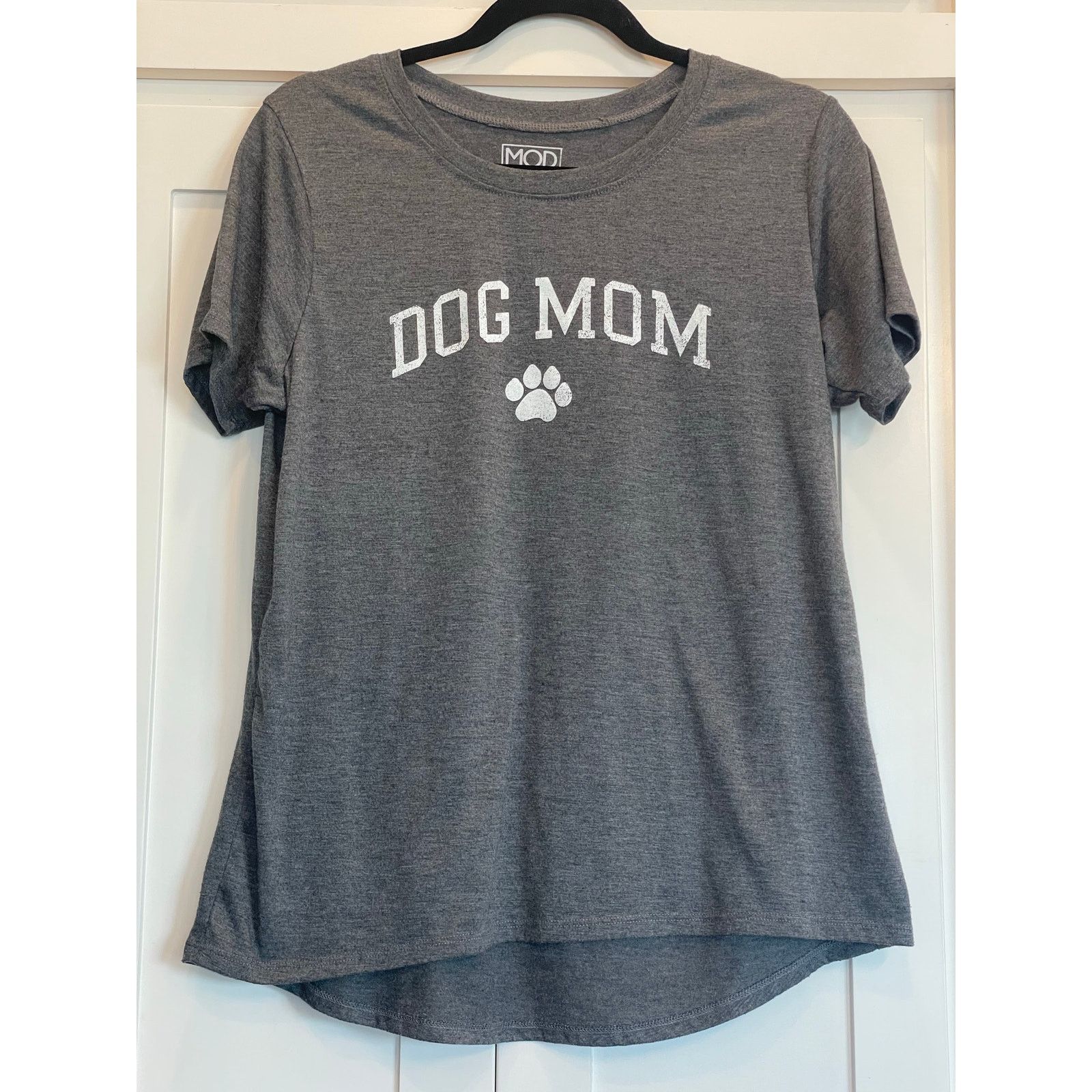 Other Modern Lux "DOG MOM" Gray short sleeve tee XL Size XL / US 12-14 / IT 48-50 - 1 Thumbnail