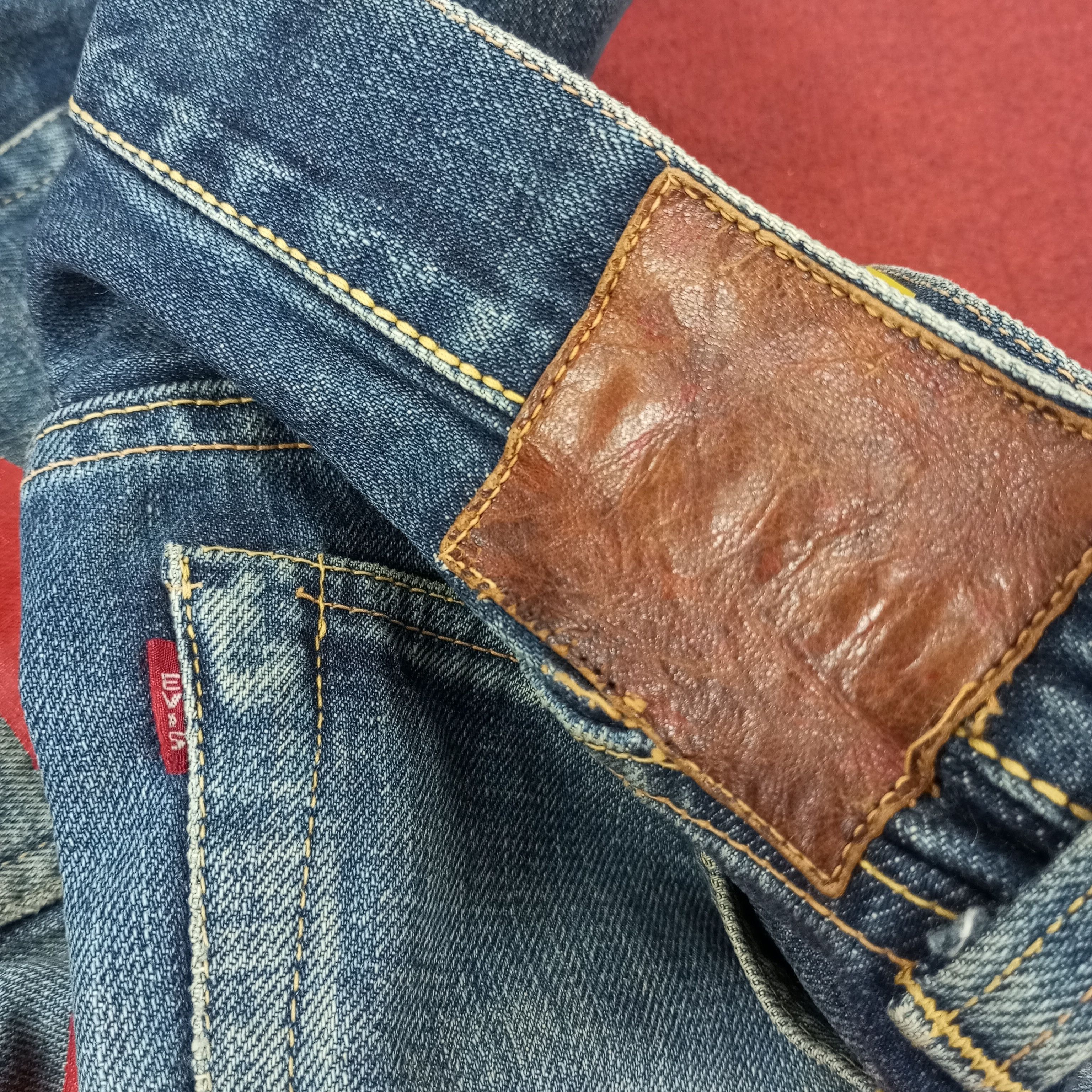 Evisu Evis Japanese Brand Fashion Style Custom Daicock Jeans Size US 28 / EU 44 - 14 Thumbnail