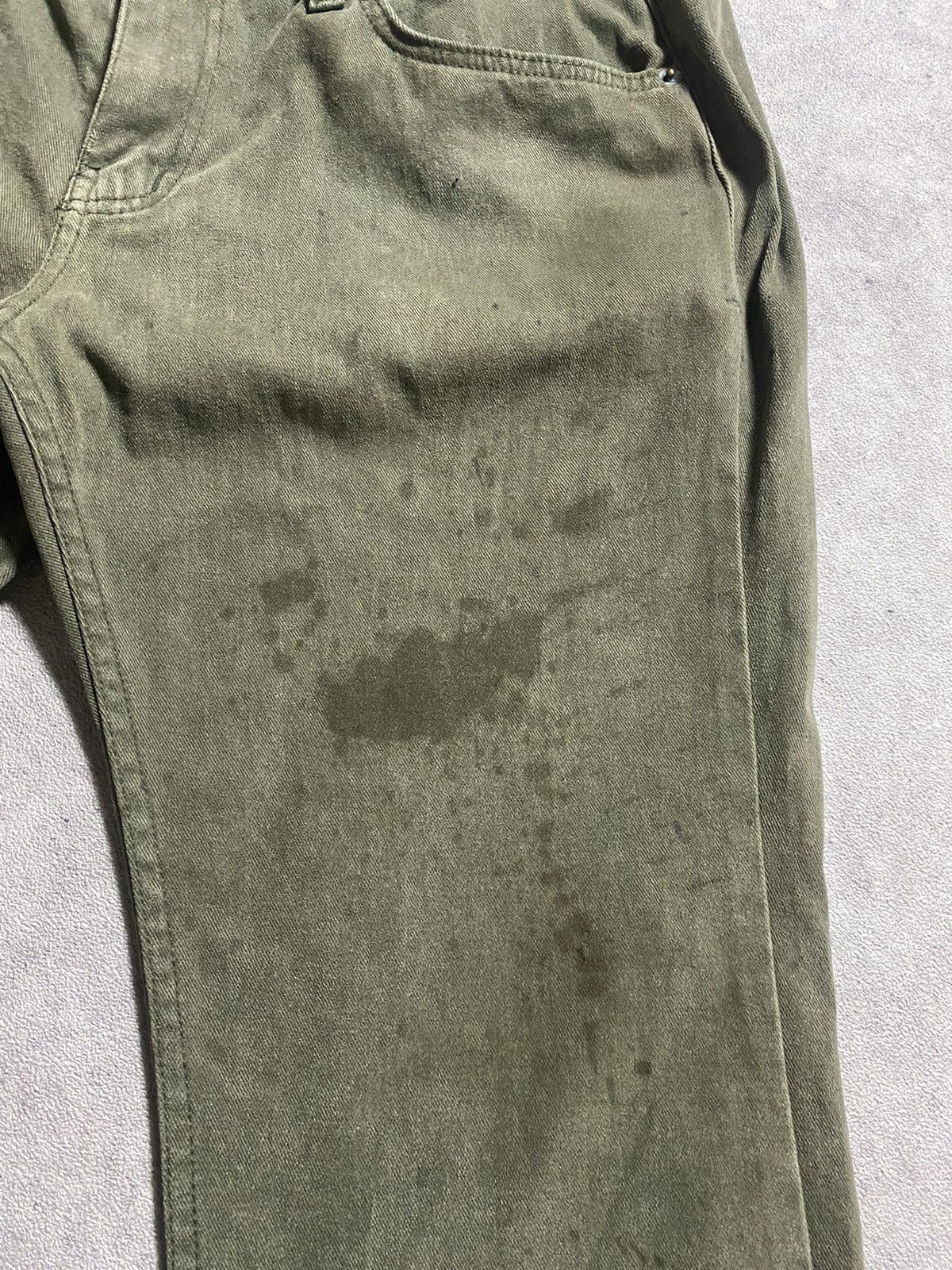 Helmut Lang Helmut Lang Chinos Green Size US 30 / EU 46 - 6 Thumbnail