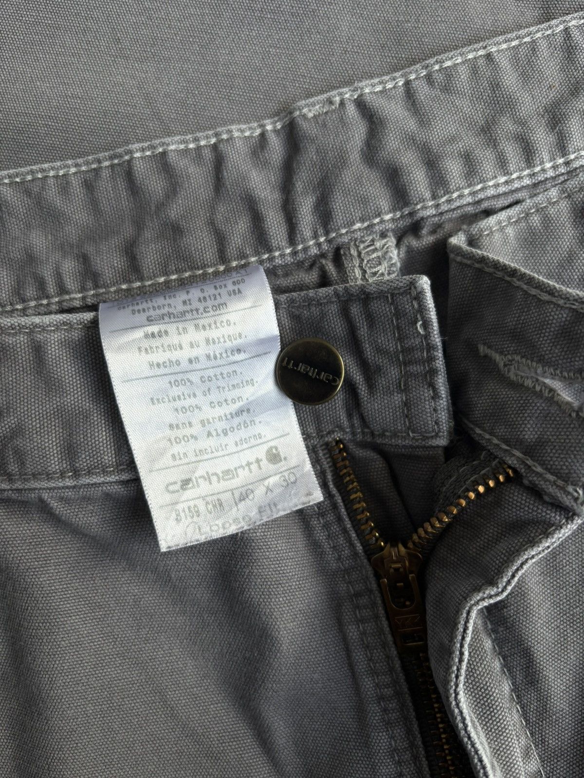 Carhartt carhartt double carpenter B159 size 40 loose fit Size US 40 / EU 56 - 6 Thumbnail