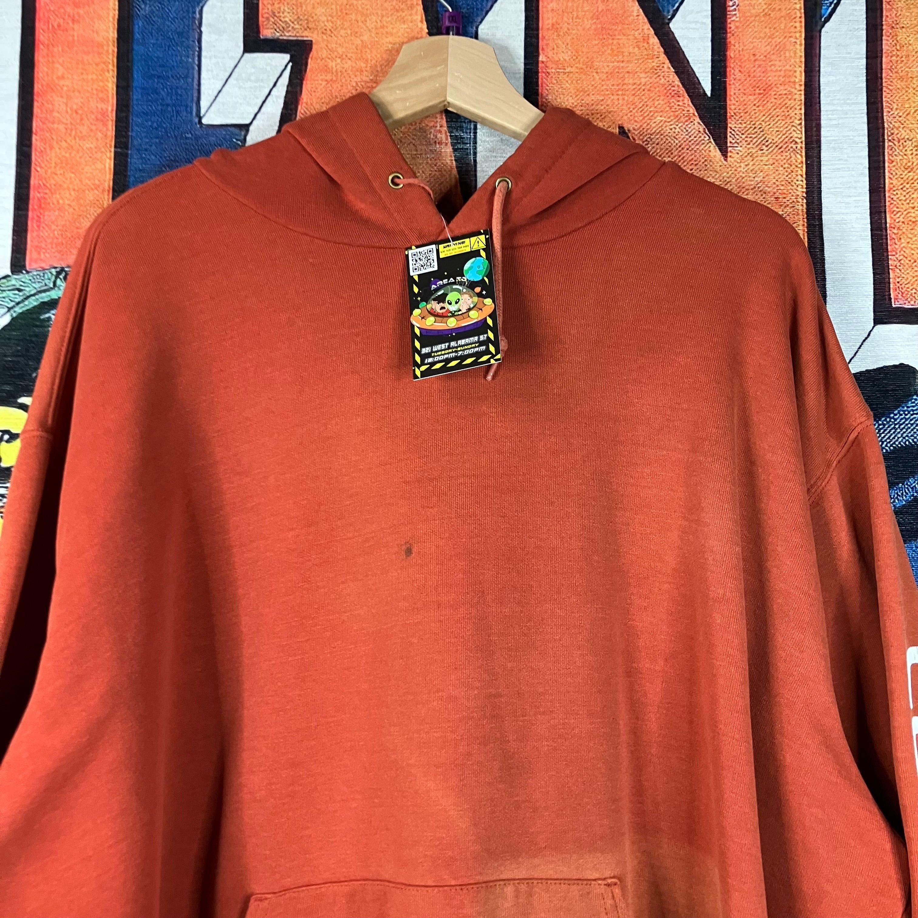Carhartt Y2K Sunfaded Carhartt Orange Hoodie Size 2XL Size US XXL / EU 58 / 5 - 4 Thumbnail