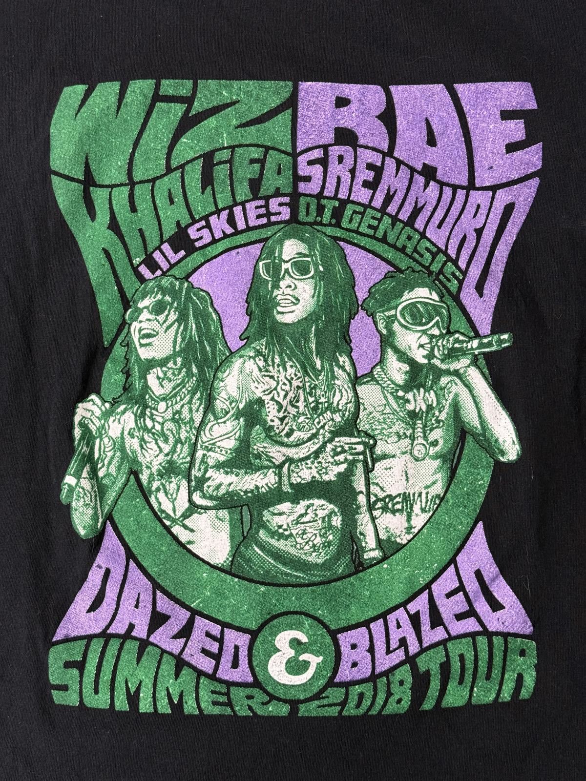 Gildan Wiz Khalifa Tour T-shirt Rae Sremmurd 2018 Tour Tee - M Size US M / EU 48-50 / 2 - 4 Thumbnail