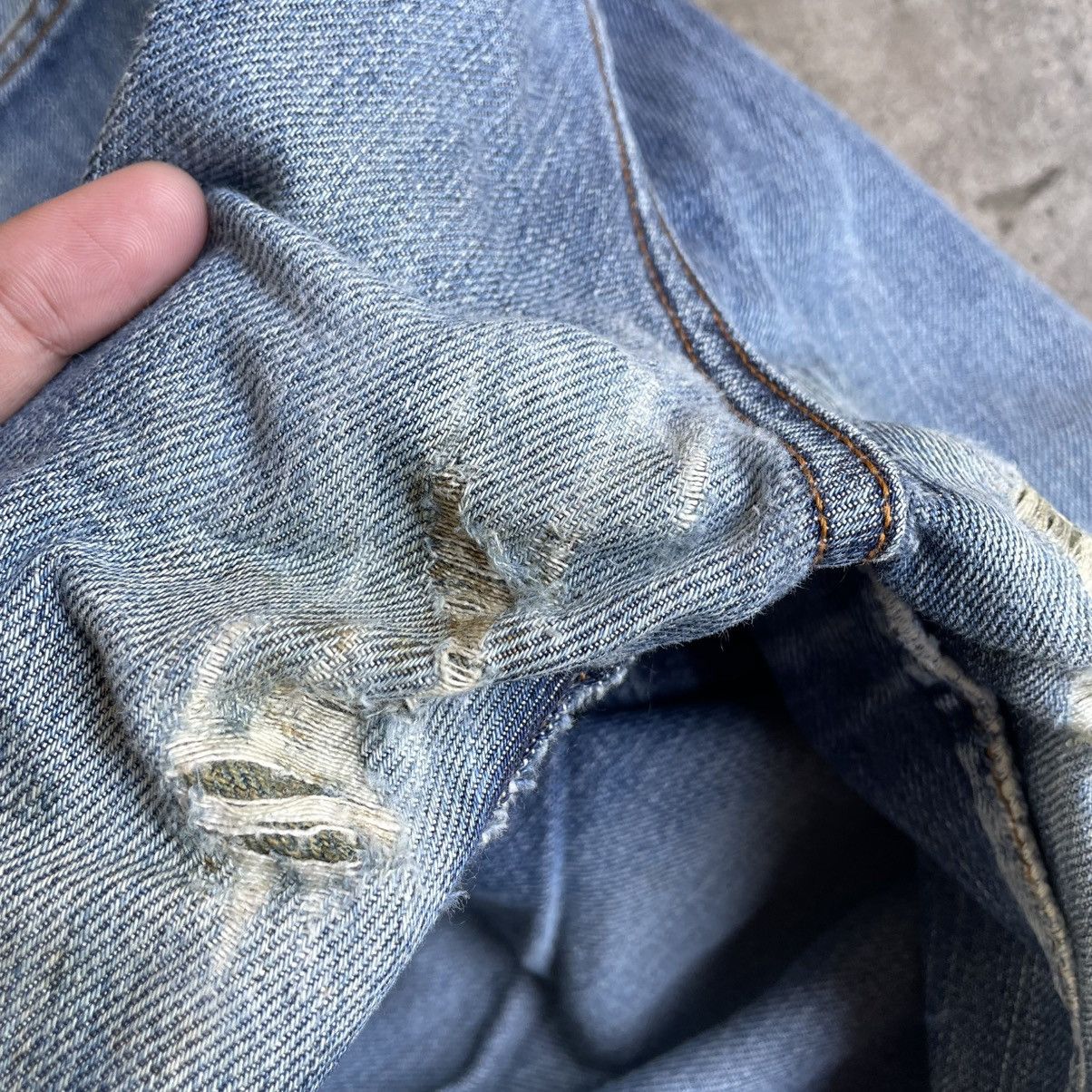 Levi's Vintage Clothing 🔥Vintage Levis 512 Stoned Washed Ripped Distress Denim Jeans Size US 36 / EU 52 - 12 Thumbnail