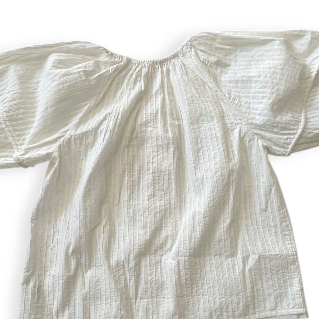 Ulla Johnson Ulla Johnson White Cotton Laurenza Blouse, puff sleeves, Siz Size XS / US 0-2 / IT 36-38 - 6 Thumbnail