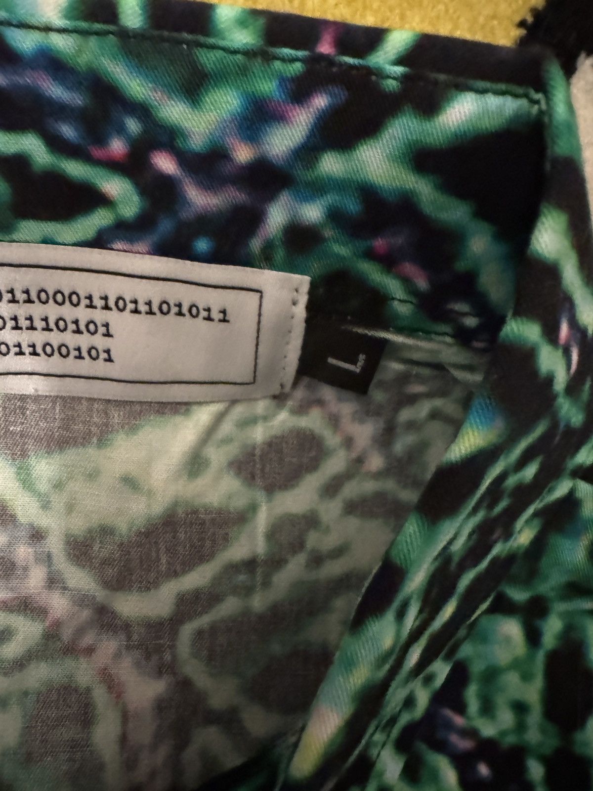 Other HEEM GREEN PRINT SHIRT Size US L / EU 52-54 / 3 - 3 Thumbnail