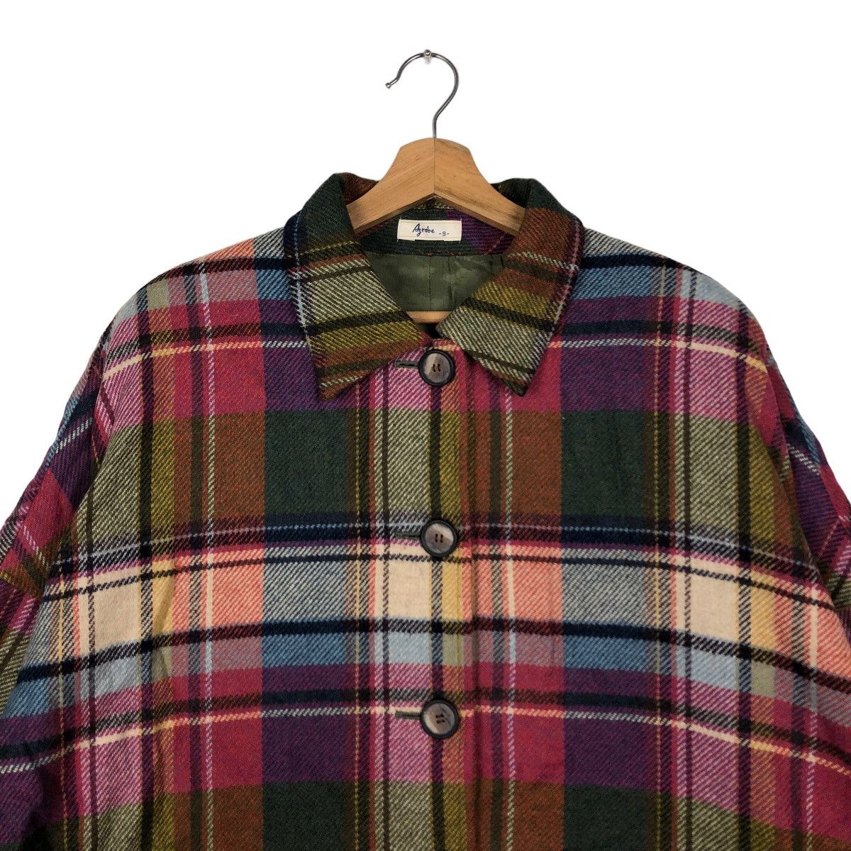 45rpm 🔥90’s Vintage Tartan Design Oversized Jacket Azrobe 45RPM Size US M / EU 48-50 / 2 - 3 Thumbnail