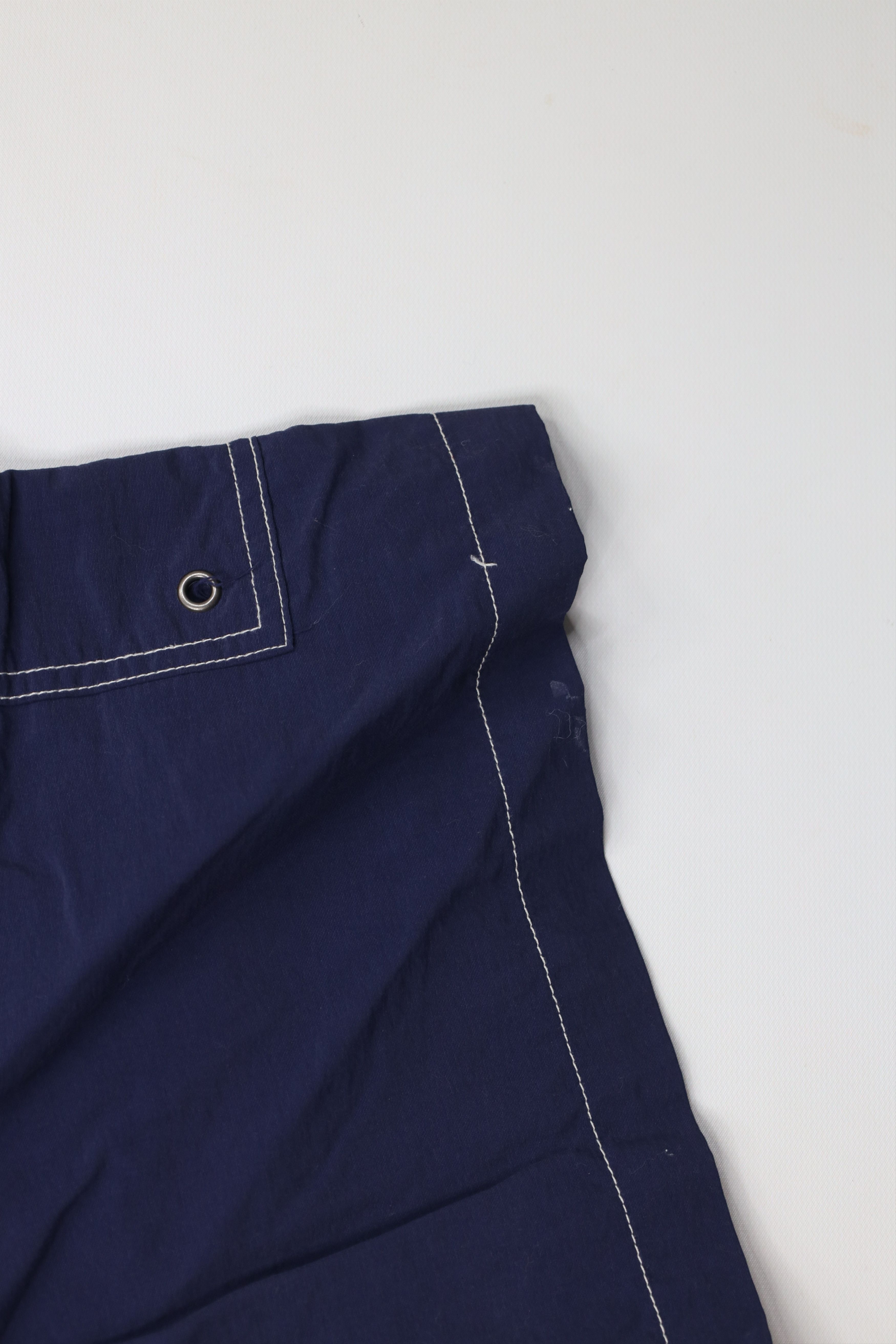 Ralph Lauren Vintage 90s Ralph Lauren Spell Out Lined Swim Trunks Shorts Size US 36 / EU 52 - 14 Thumbnail
