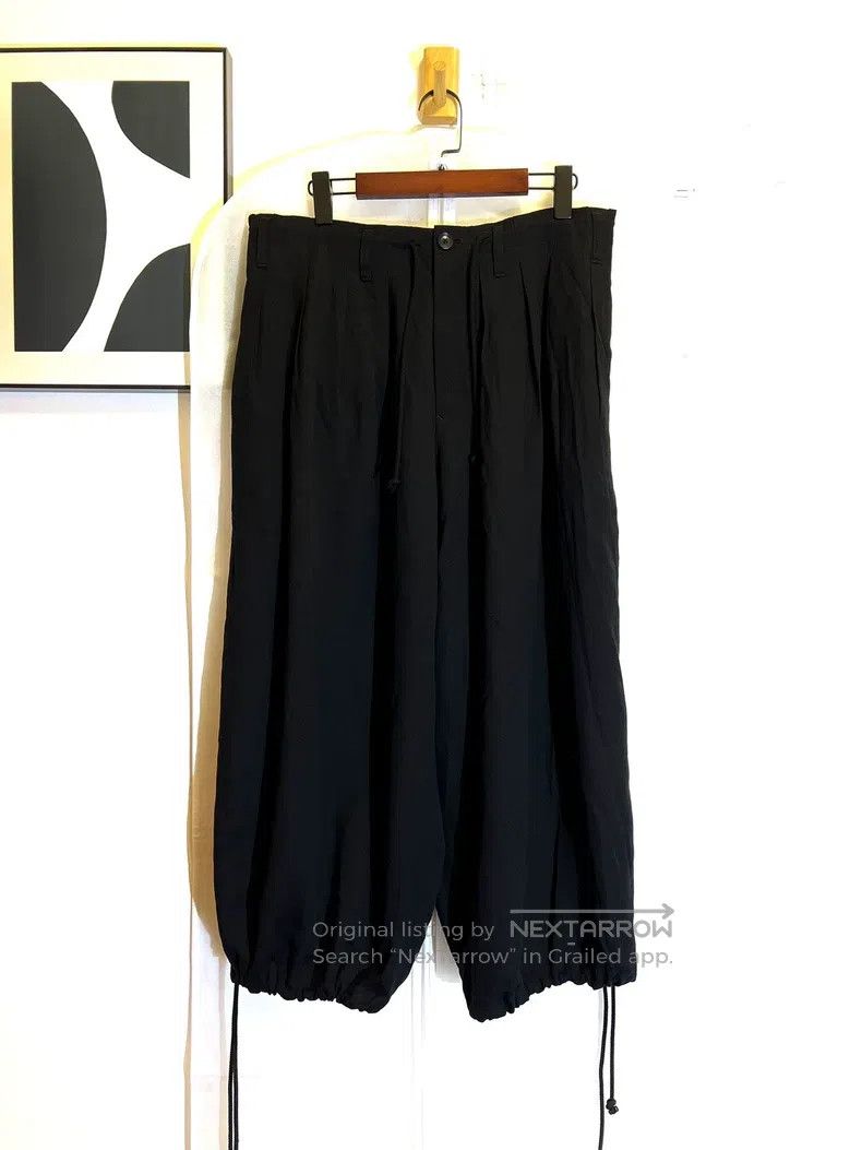 Yohji Yamamoto Yohji Yamamoto size 2 19 AW Pleated Tencel Barem pants Size US 28 / EU 44 - 3 Thumbnail