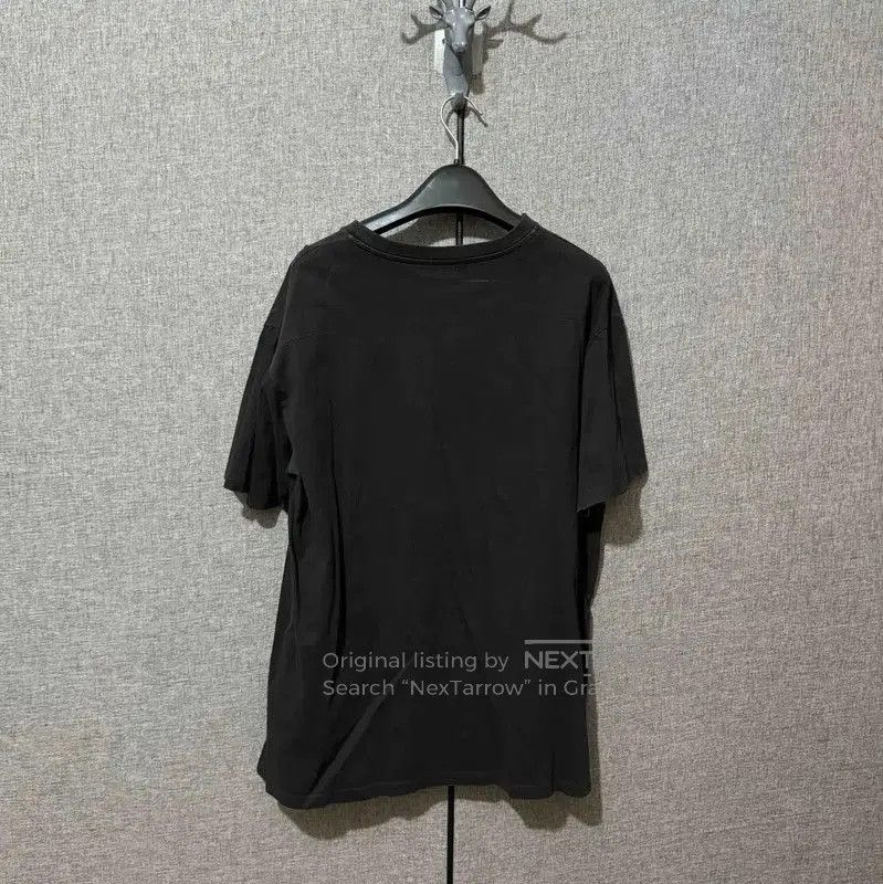 Dior Black Cotton Logo T-Shirt for Men .