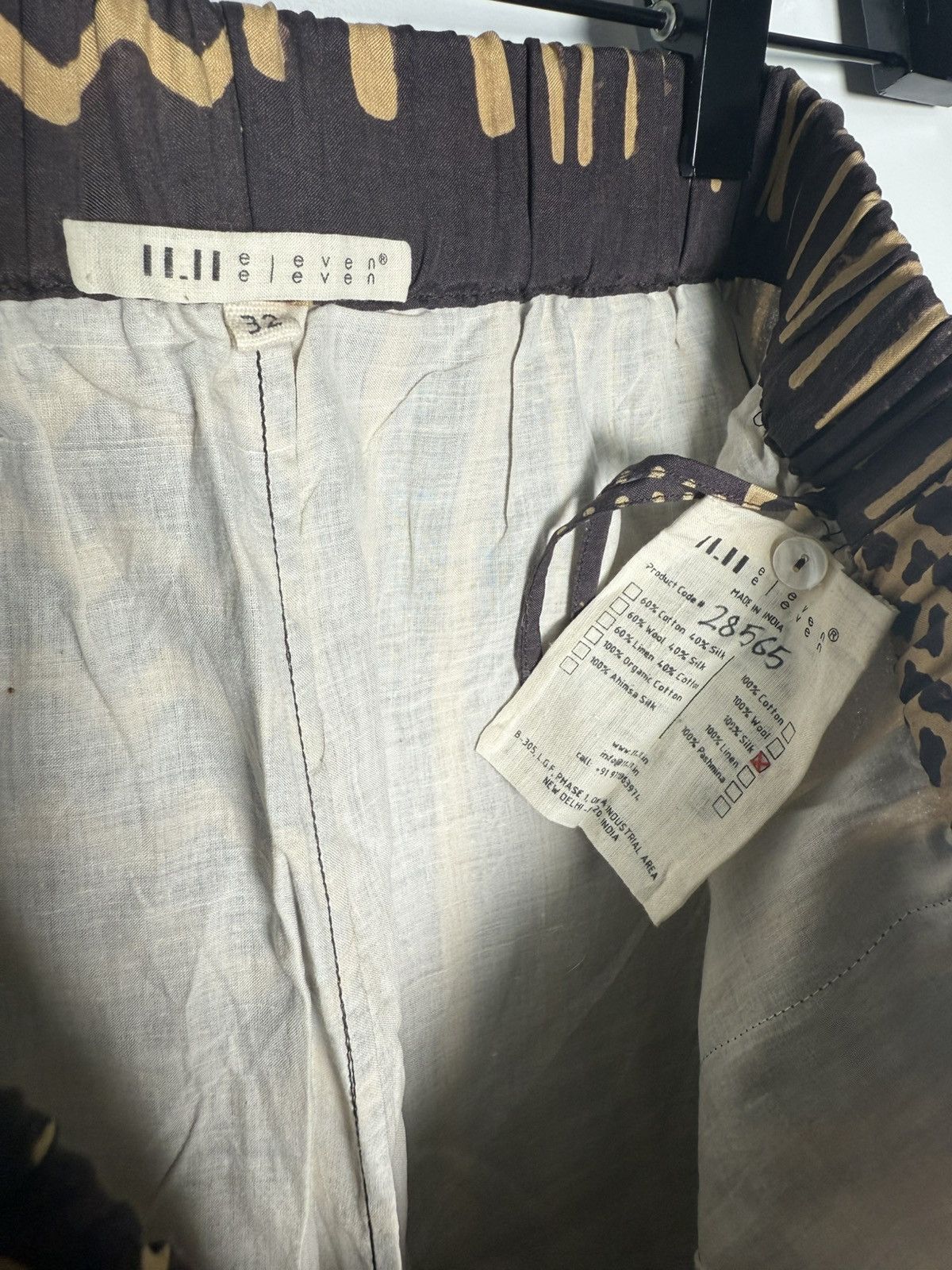 11.11 / eleven eleven 11.11 / eleven eleven Silk Shorts Size US 32 / EU 48 - 3 Thumbnail