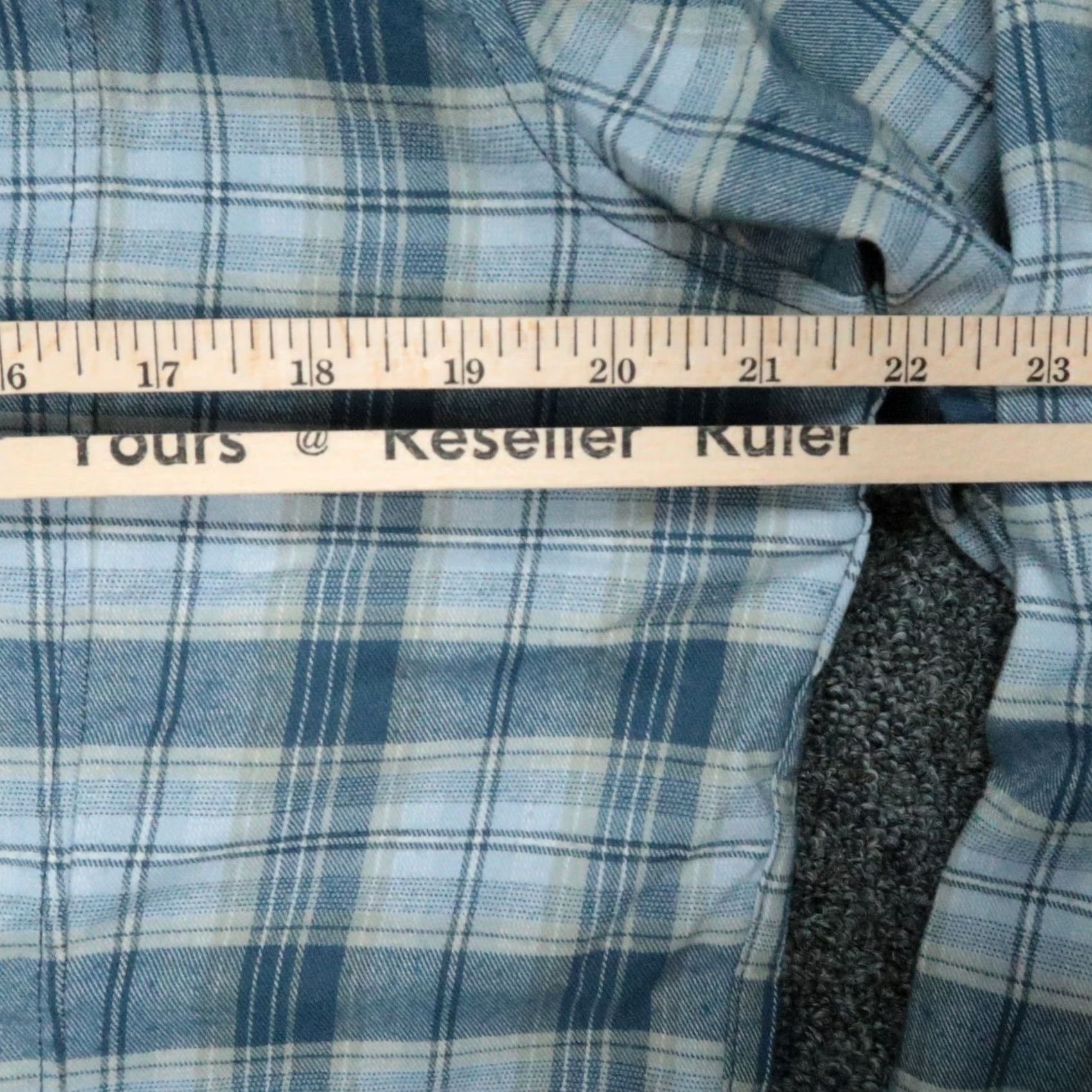 Vintage 5.11 Tactical Shirt Womens Large Blue Plaid Long Sleeve Snap Shirt Size L / US 10 / IT 46 - 6 Thumbnail