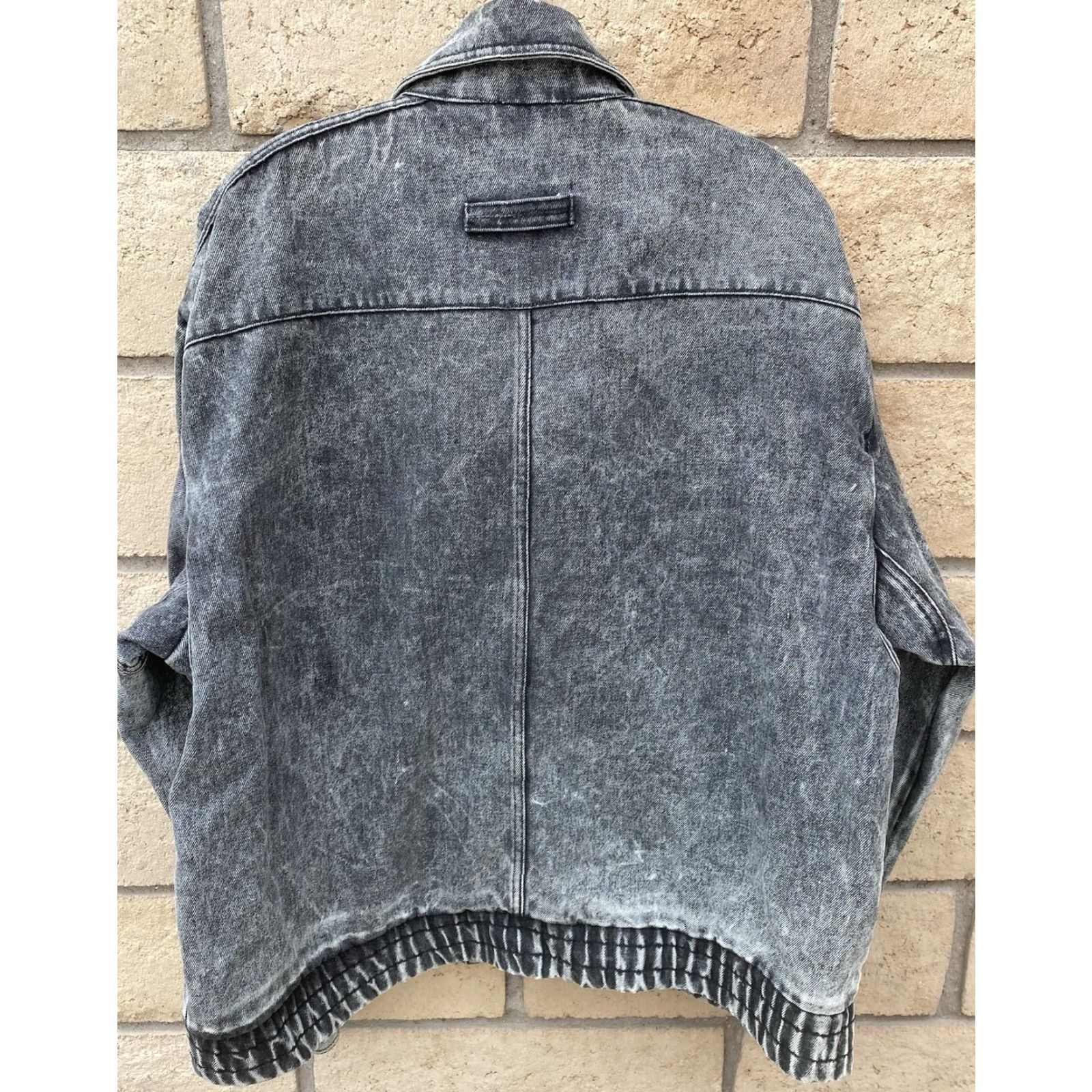 Denime VINTAGE WPL 7720 Denim Jacket Grunge 1990s Black Size L Mens Size US L / EU 52-54 / 3 - 5 Thumbnail