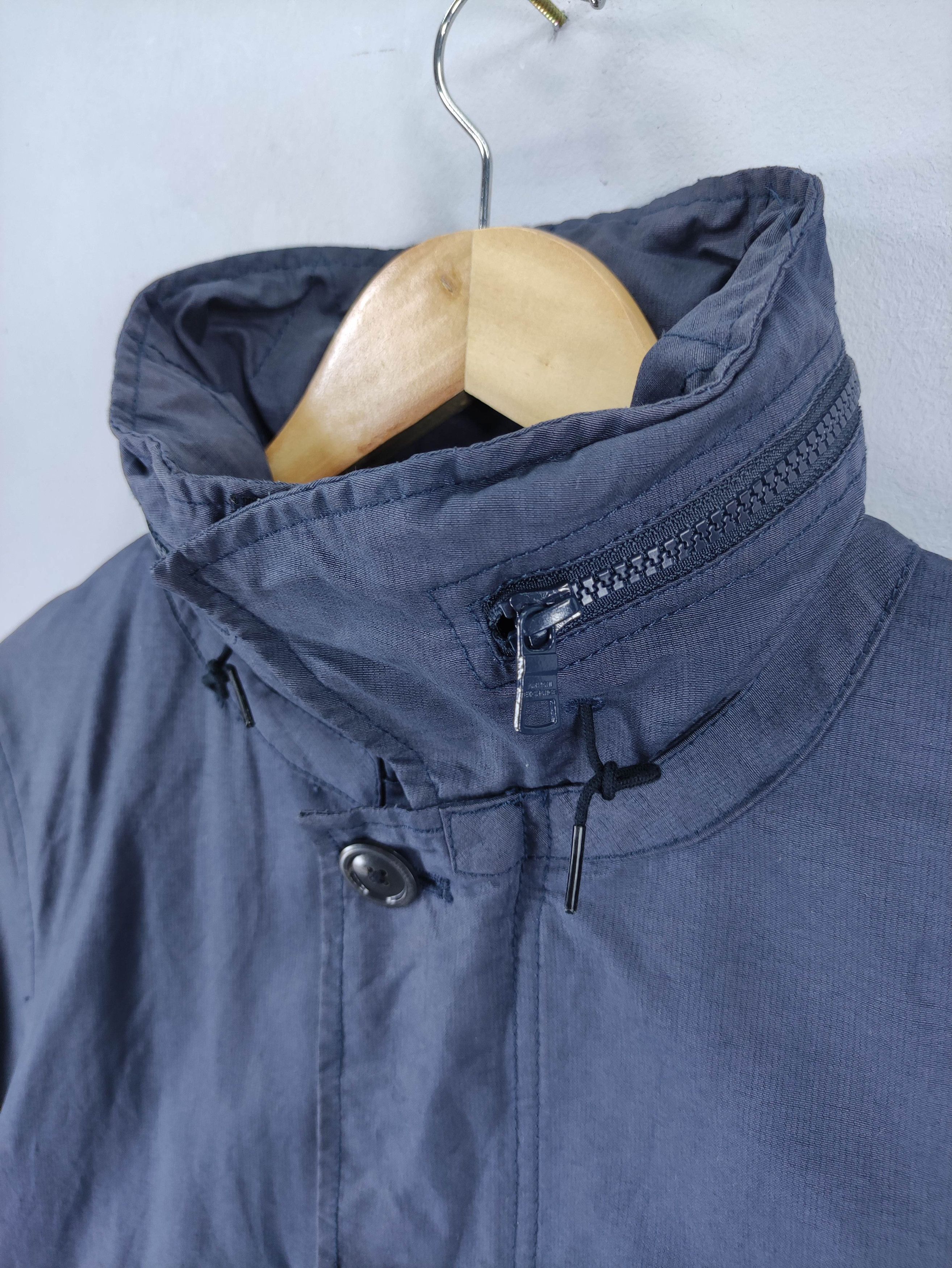 Armani Exchange Vintage Armani Exchange Long Coat Jacket With Hoodie Size S / US 4 / IT 40 - 2 Thumbnail
