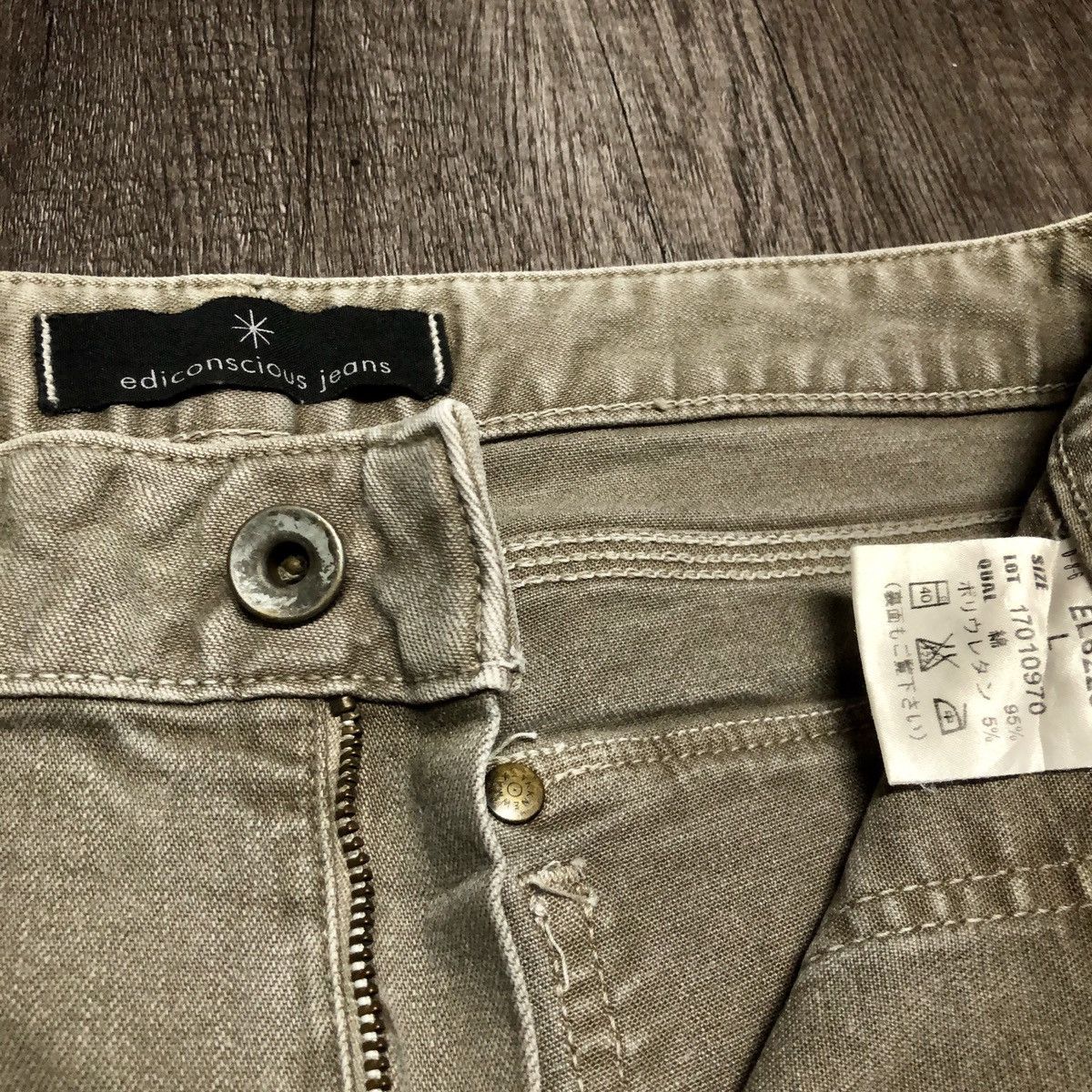 If Six Was Nine × Japanese Brand VINTAGE EDICONSCIOUS BUSH PANTS FLARE BOOTCUT JEANS Size US 30 / EU 46 - 12 Thumbnail