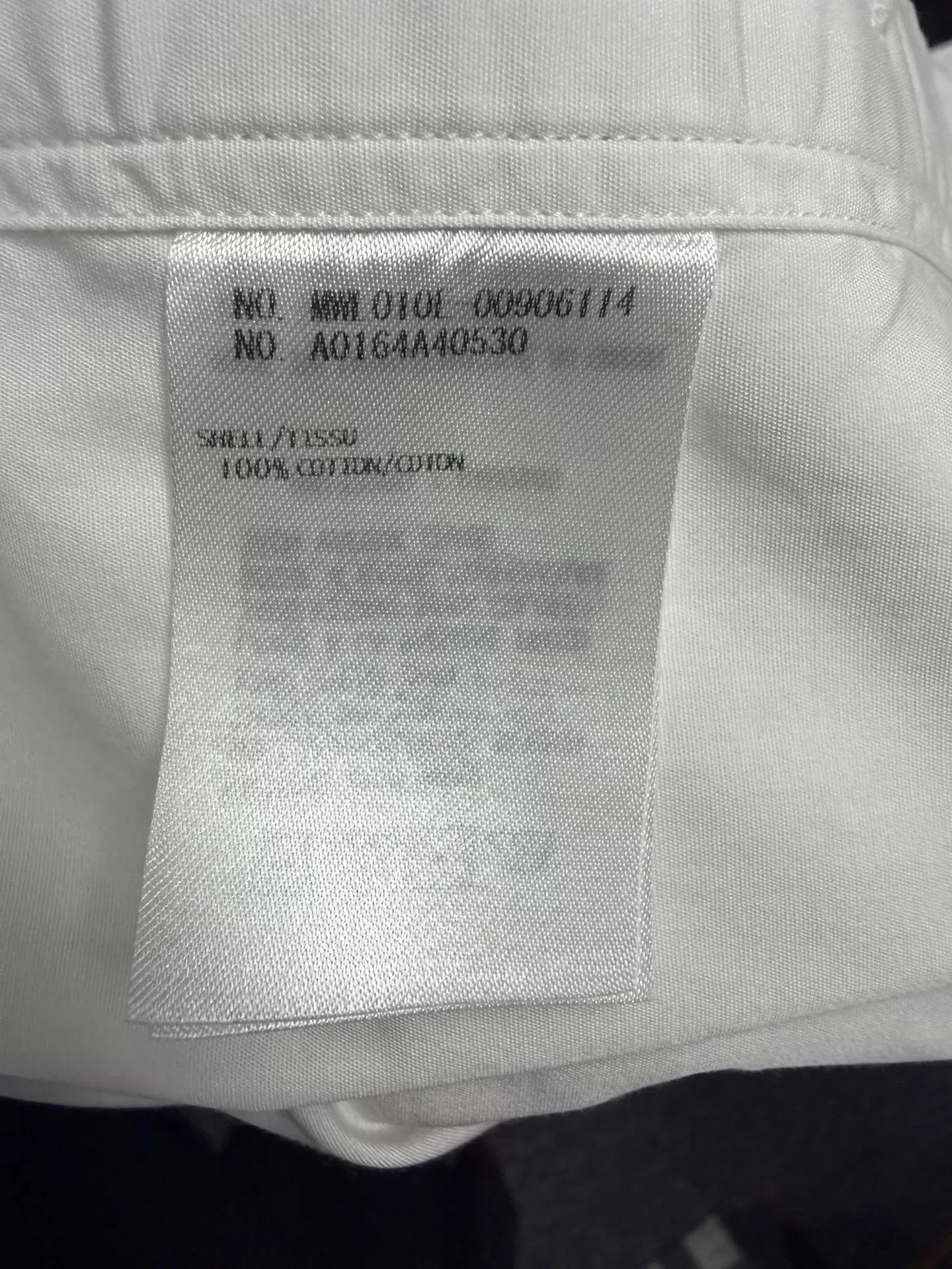 Thom Browne Thom Browne Men's Classic 3-Color Placket Shirt White Size US L / EU 52-54 / 3 - 5 Thumbnail