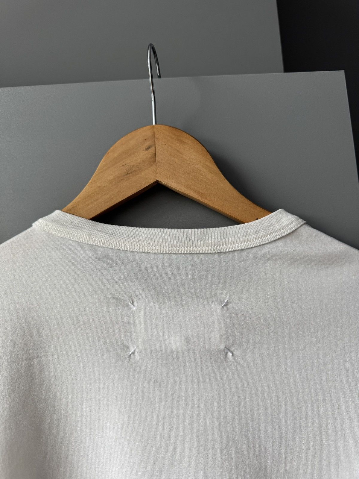 Maison Margiela Maison Margiela Logo Embroidered T-shirt Size US XS / EU 42 / 0 - 8 Thumbnail