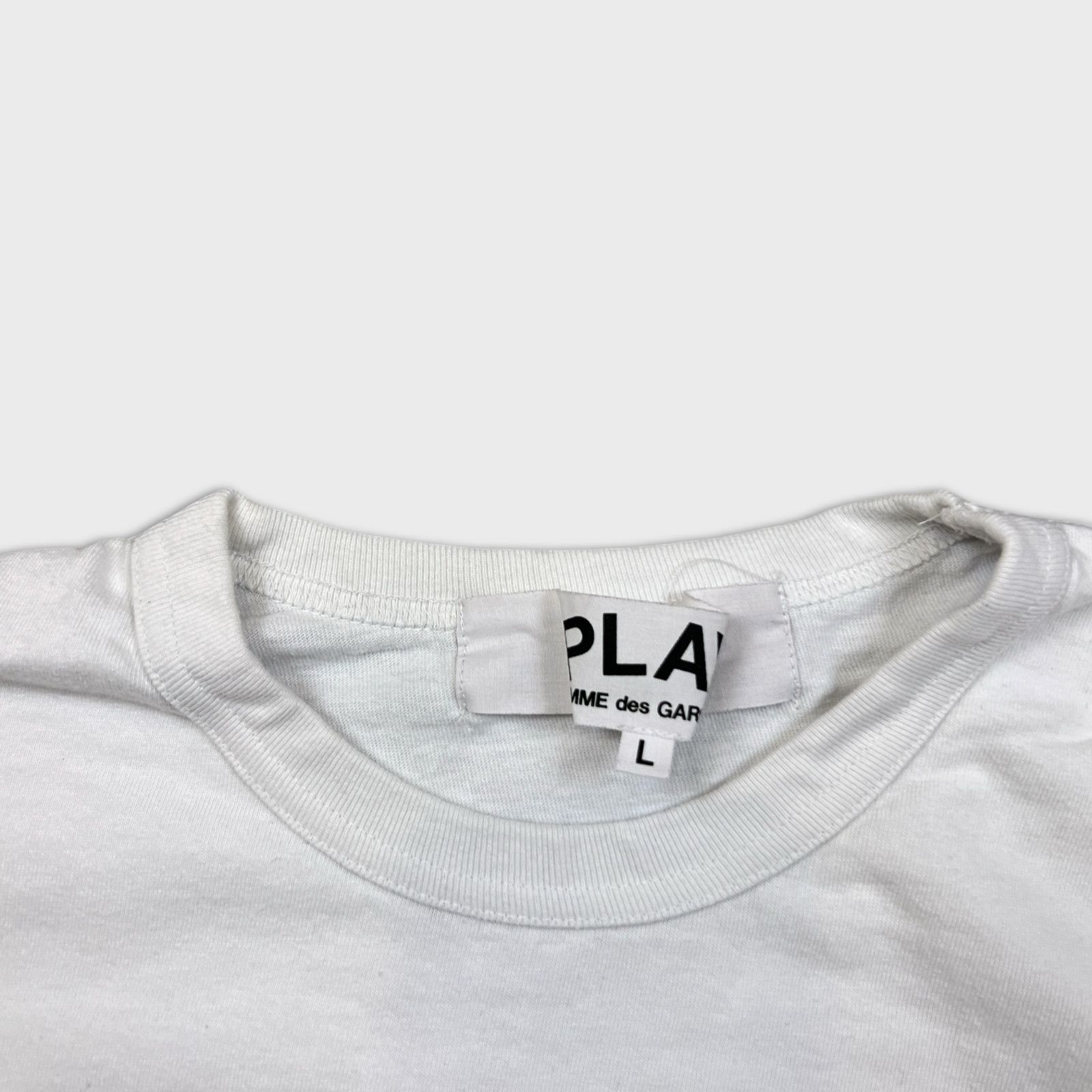Comme des Garcons × Comme des Garcons PLAY Comme Des Garcons Play Shirt CDG Heart Short Sleeve Tee Size US S / EU 44-46 / 1 - 2 Thumbnail