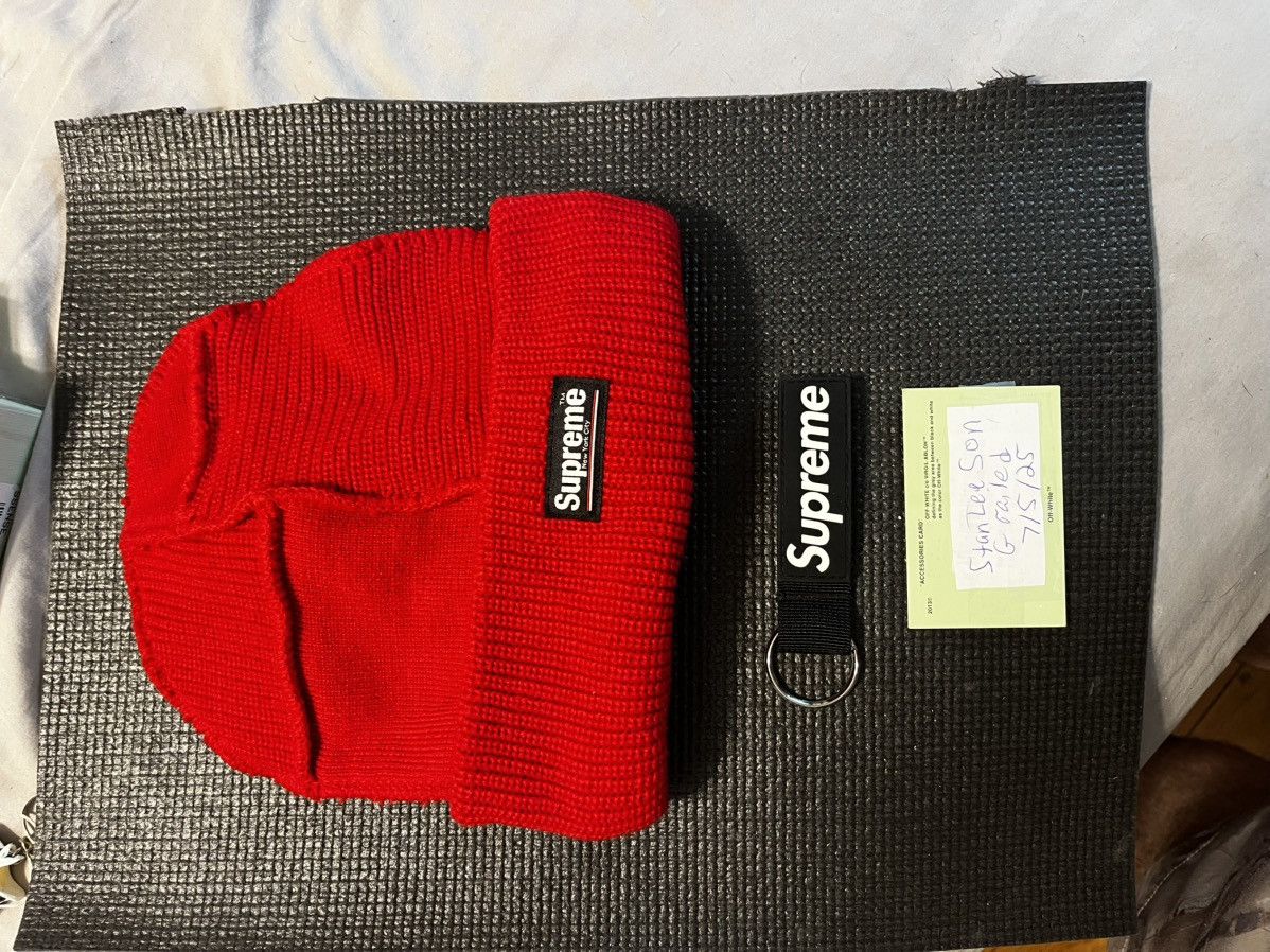 Supreme Supreme Paneled Seam Beanie / Webbing Keychain FW20 Size ONE SIZE - 1 Preview