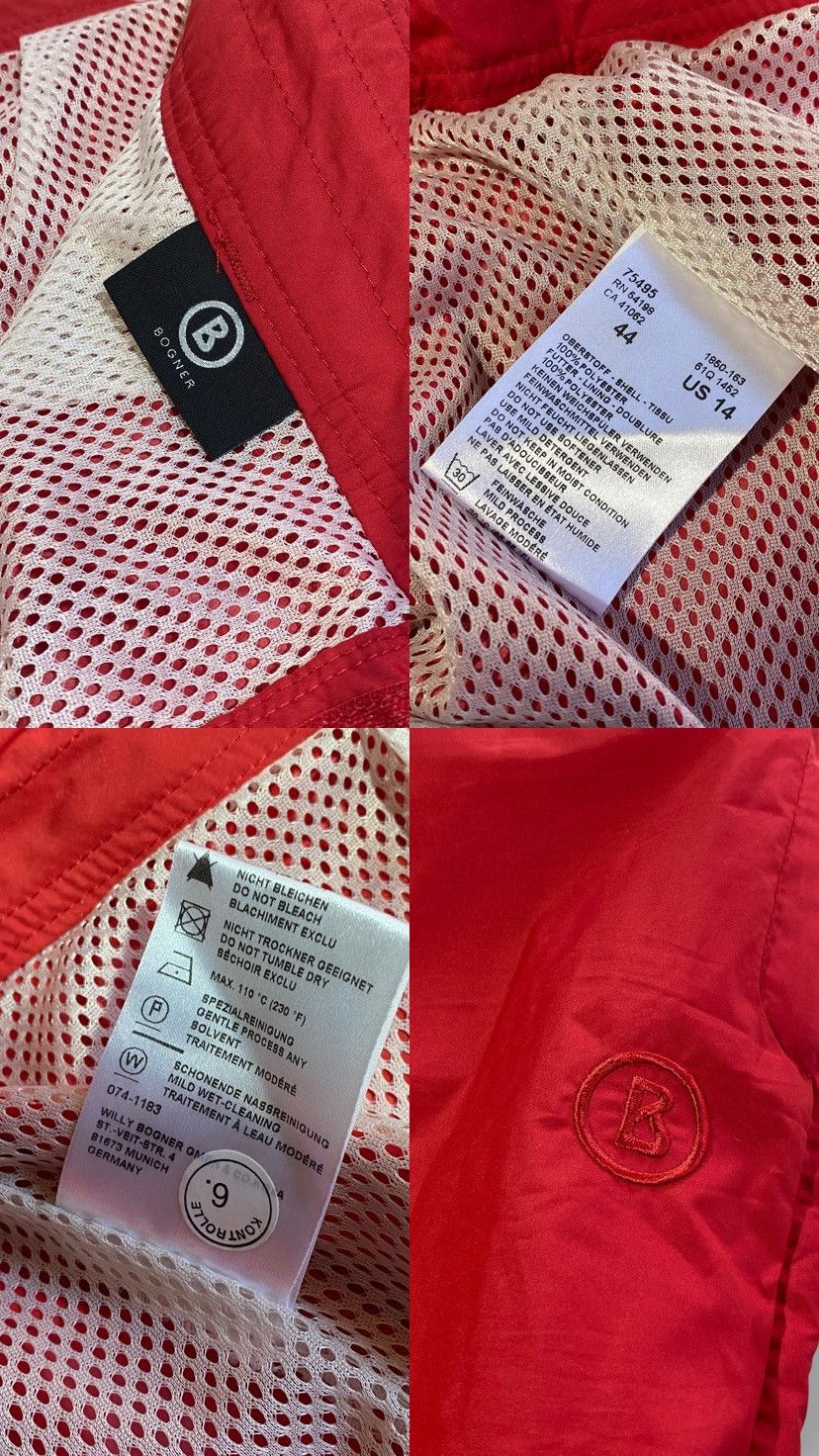 Vintage Vintage Bogner Nylon Red Pants Size 36" / US 14 / IT 50 - 21 Thumbnail