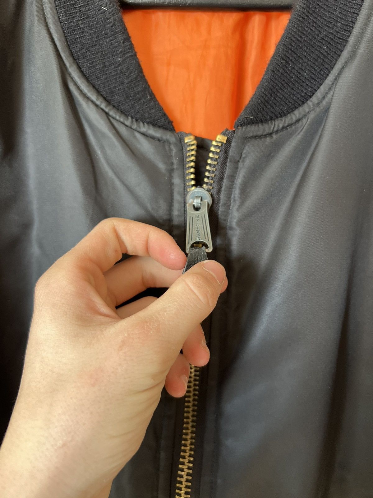 Vintage Japanese Brand Bomber Jacket ma 1 balenciaga style Y2K Style Size US XL / EU 56 / 4 - 4 Thumbnail