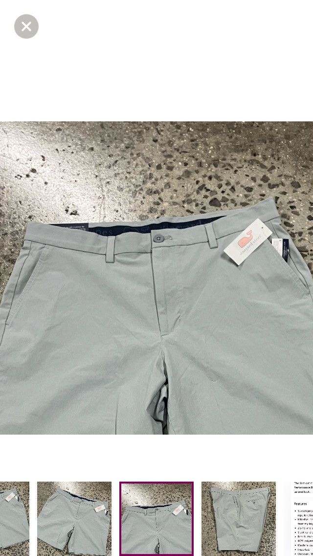Vineyard Vines Vineyard Vines 8” Performance Breaker Shorts Size 35” Size US 35 - 3 Thumbnail