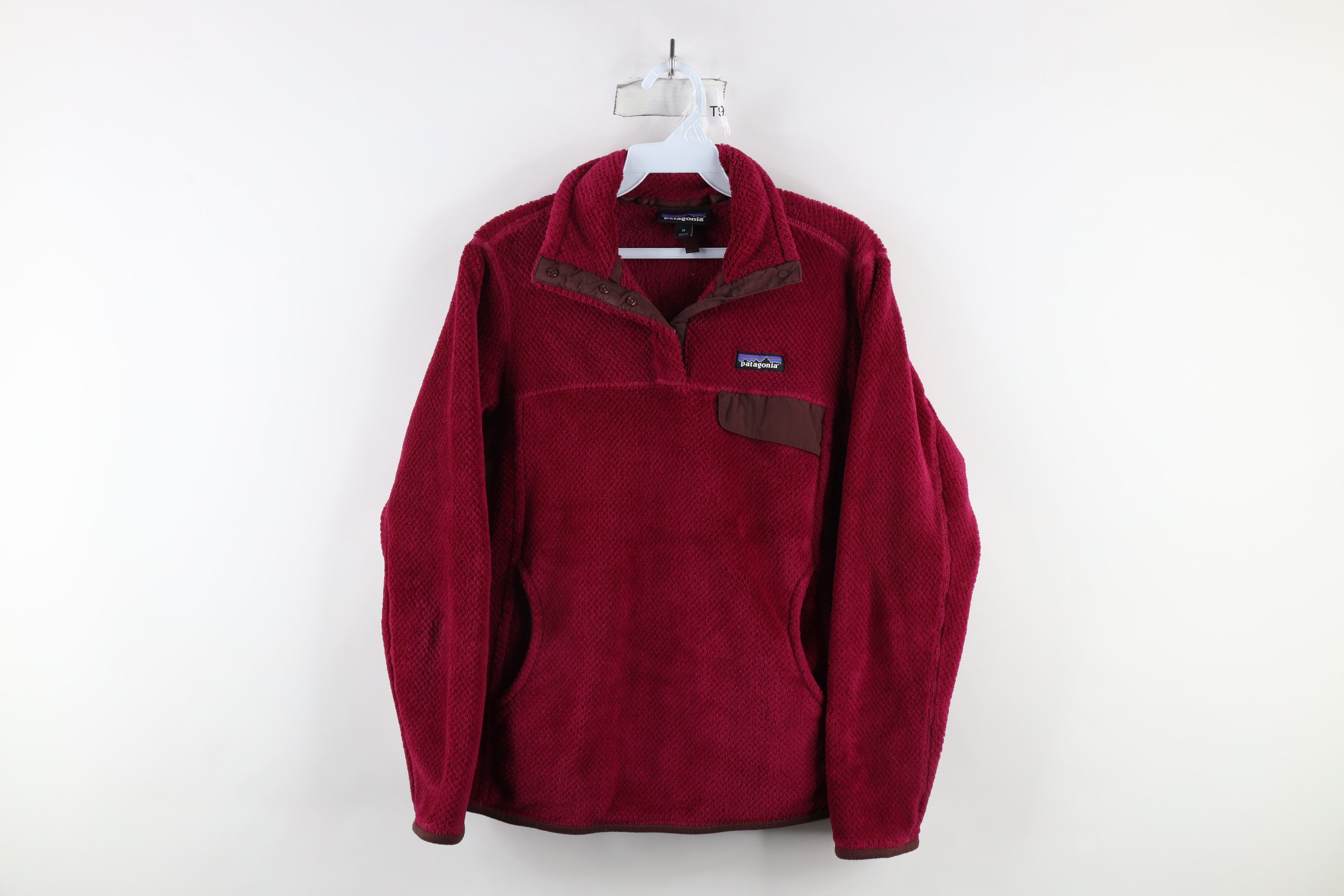 Patagonia × Vintage Patagonia Re Tool Snap T Fleece Pullover Sweater Purple Size M / US 6-8 / IT 42-44 - 1 Thumbnail